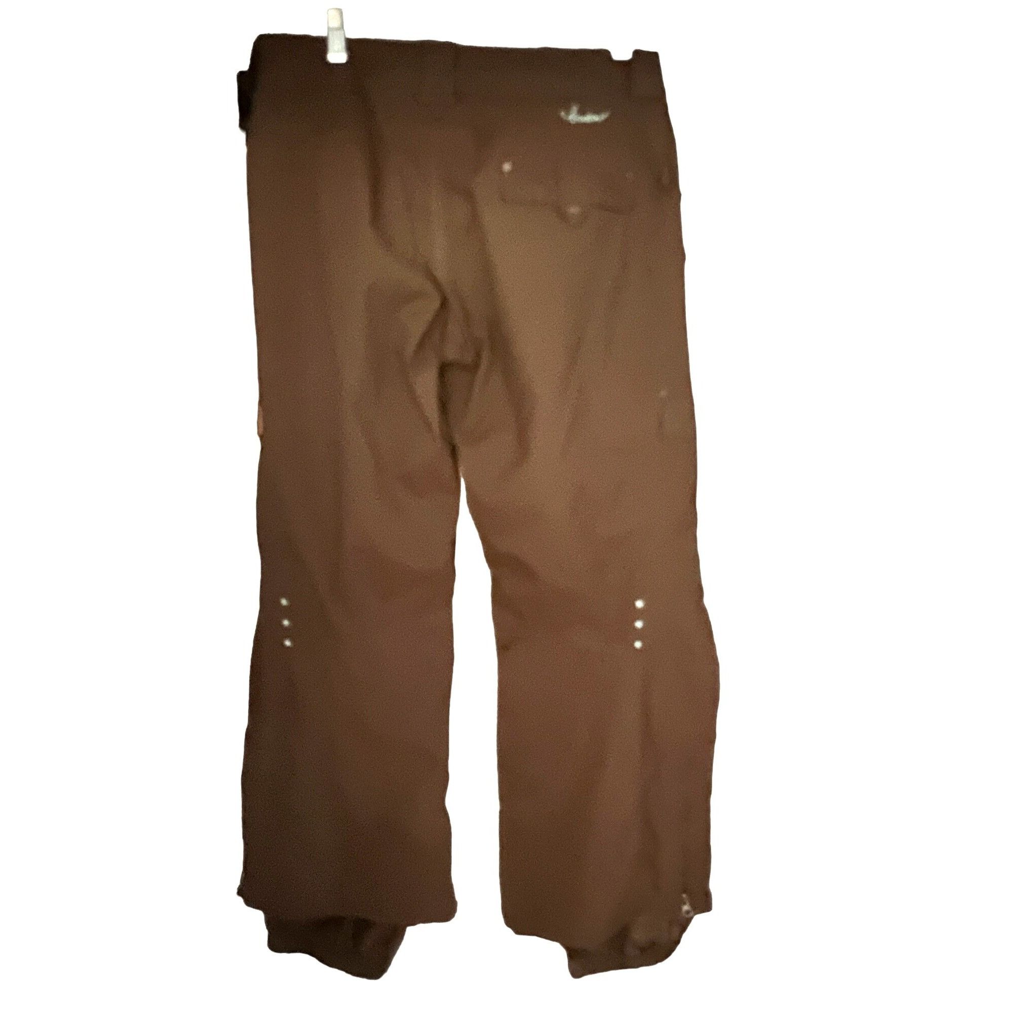 Burton Burton Mens Brown Cargo Snowboard Ski Snow Lined Pants