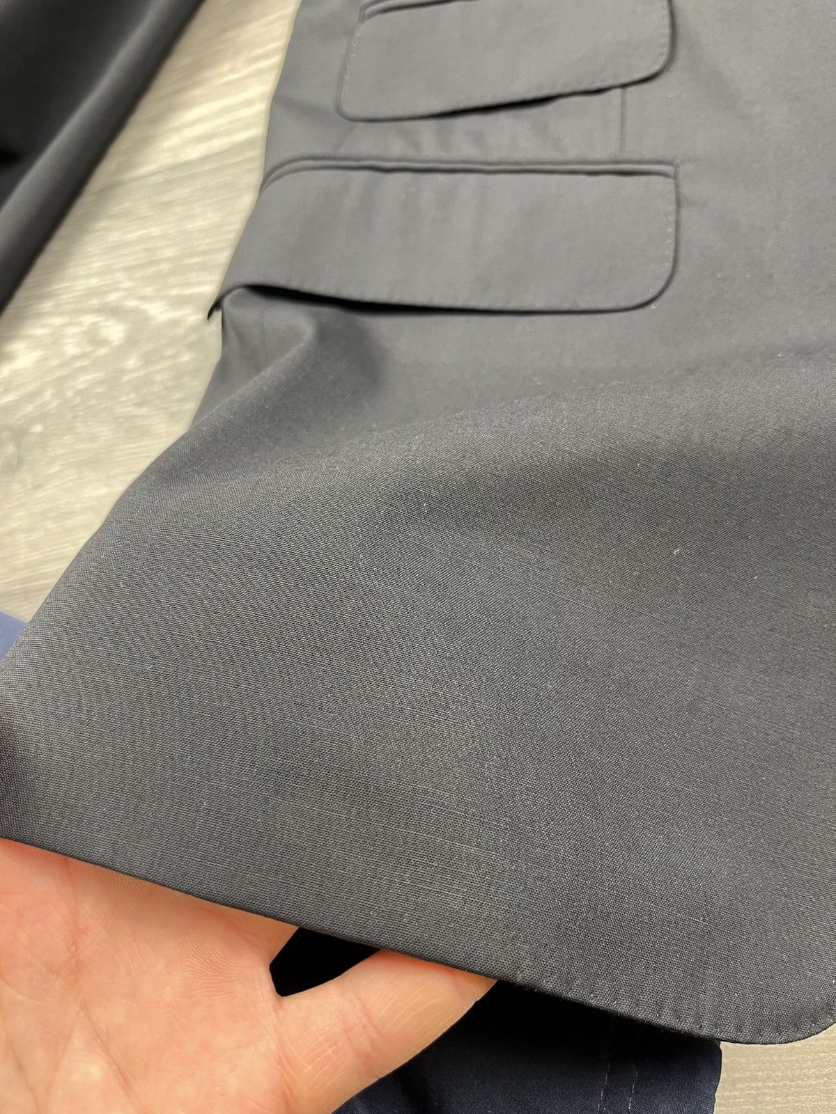 Gucci × Tom Ford Gucci by Tom Ford Black Wool Pocket Blazer Jacket Size US M / EU 48-50 / 2 - 17 Thumbnail