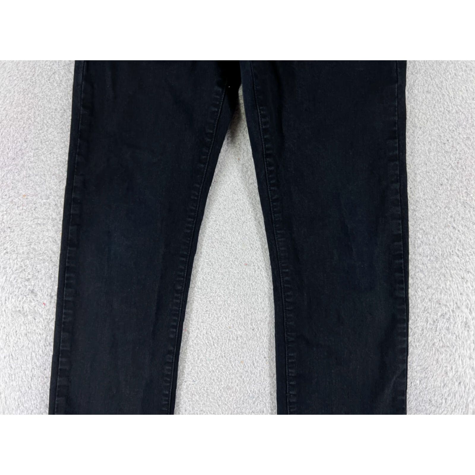 Guess GUESS Jeans Men 28 Black Denim Lincoln Slim Straight 28x30 Cotton Blend 5-Pocket Design Size US 28 / EU 44 - 3 Thumbnail