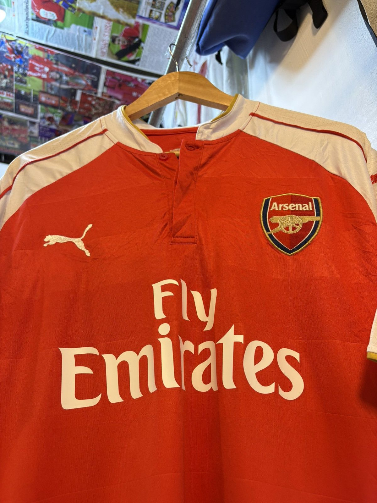 Puma 2015-2016 Arsenal FC OZIL 11 Size US L / EU 52-54 / 3 - 3 Thumbnail