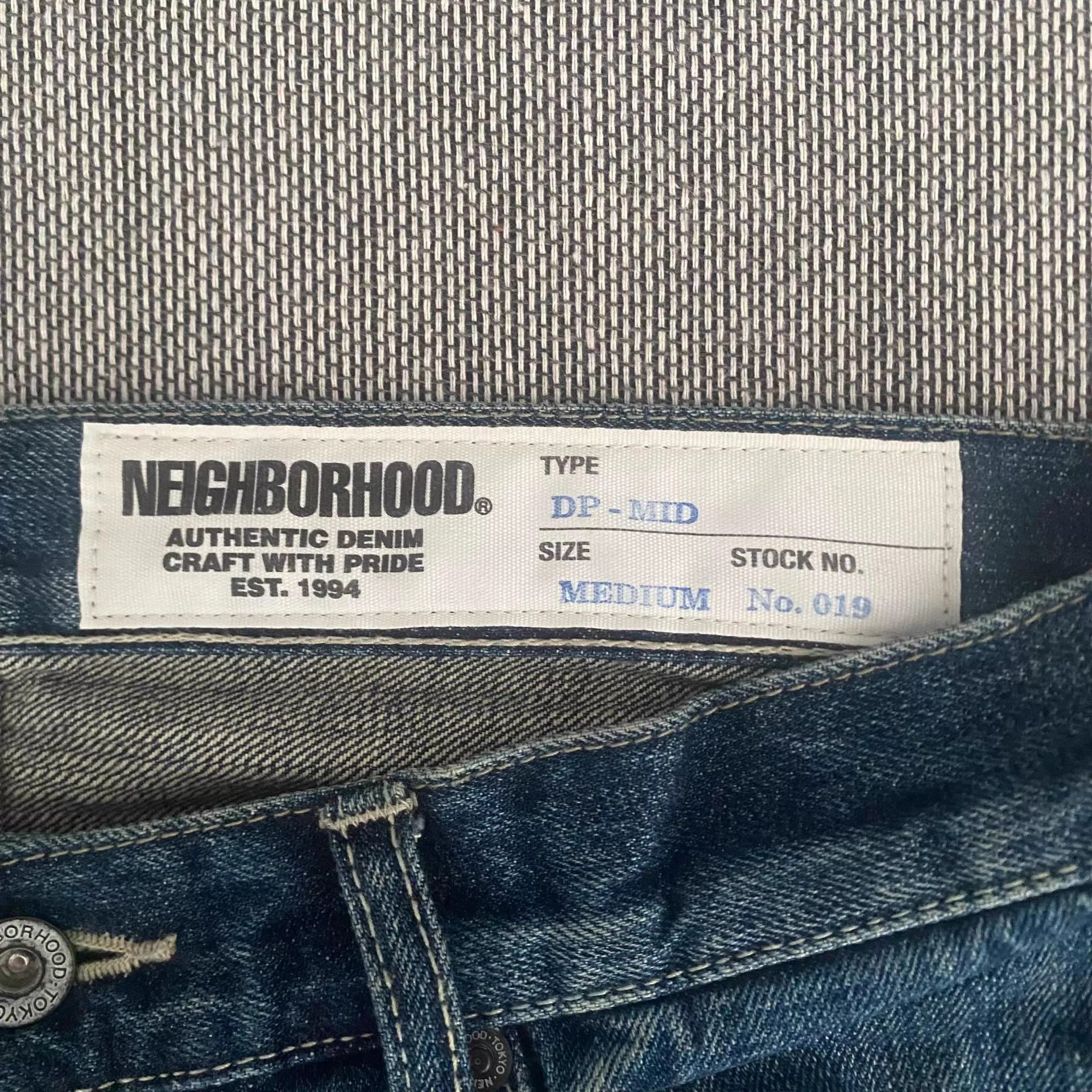 Neighborhood Neighborhood 19aw Dp-Mid Slim Straight Wash Jeans M Size US 32 / EU 48 - 8 Thumbnail
