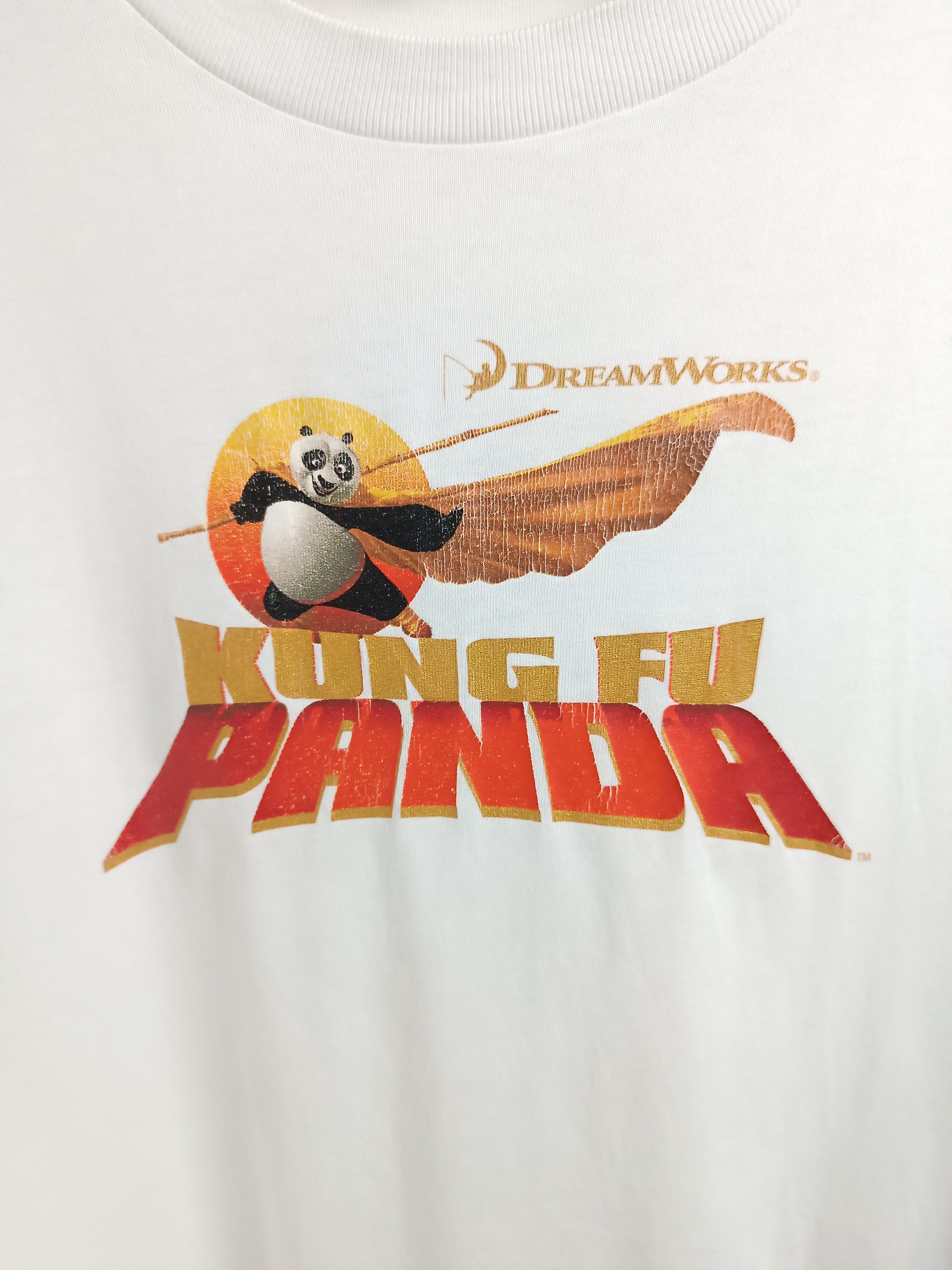 Cartoon Network VINTAGE 2008 KUNG FU PANDA MOVIE TEE shrek toy story anime Size US XL / EU 56 / 4 - 10 Thumbnail