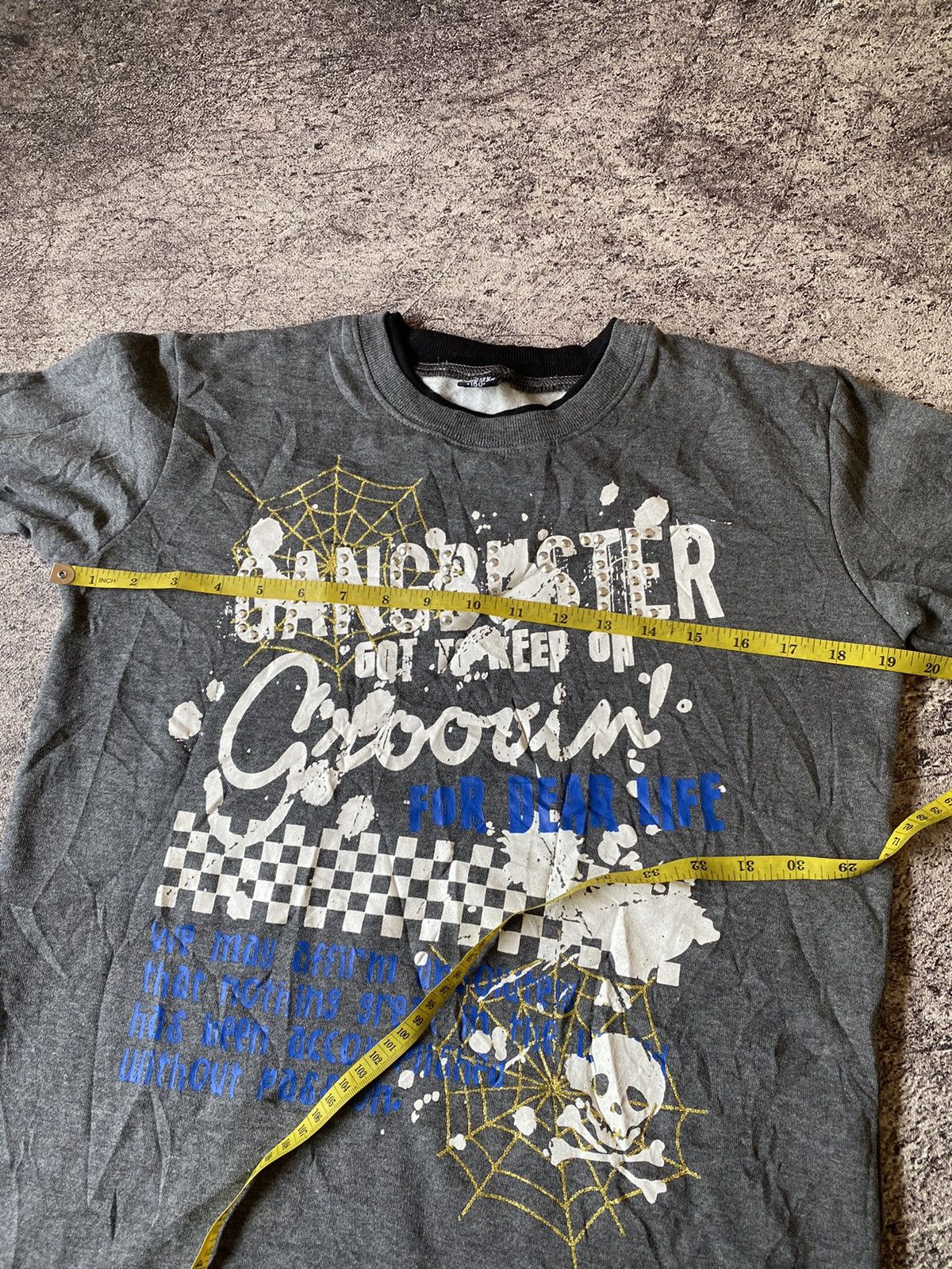 Hysteric Glamour × If Six Was Nine × Japanese Brand Y2k Gang Buster ifsixwasnine punk sweatshirt Size US M / EU 48-50 / 2 - 8 Thumbnail