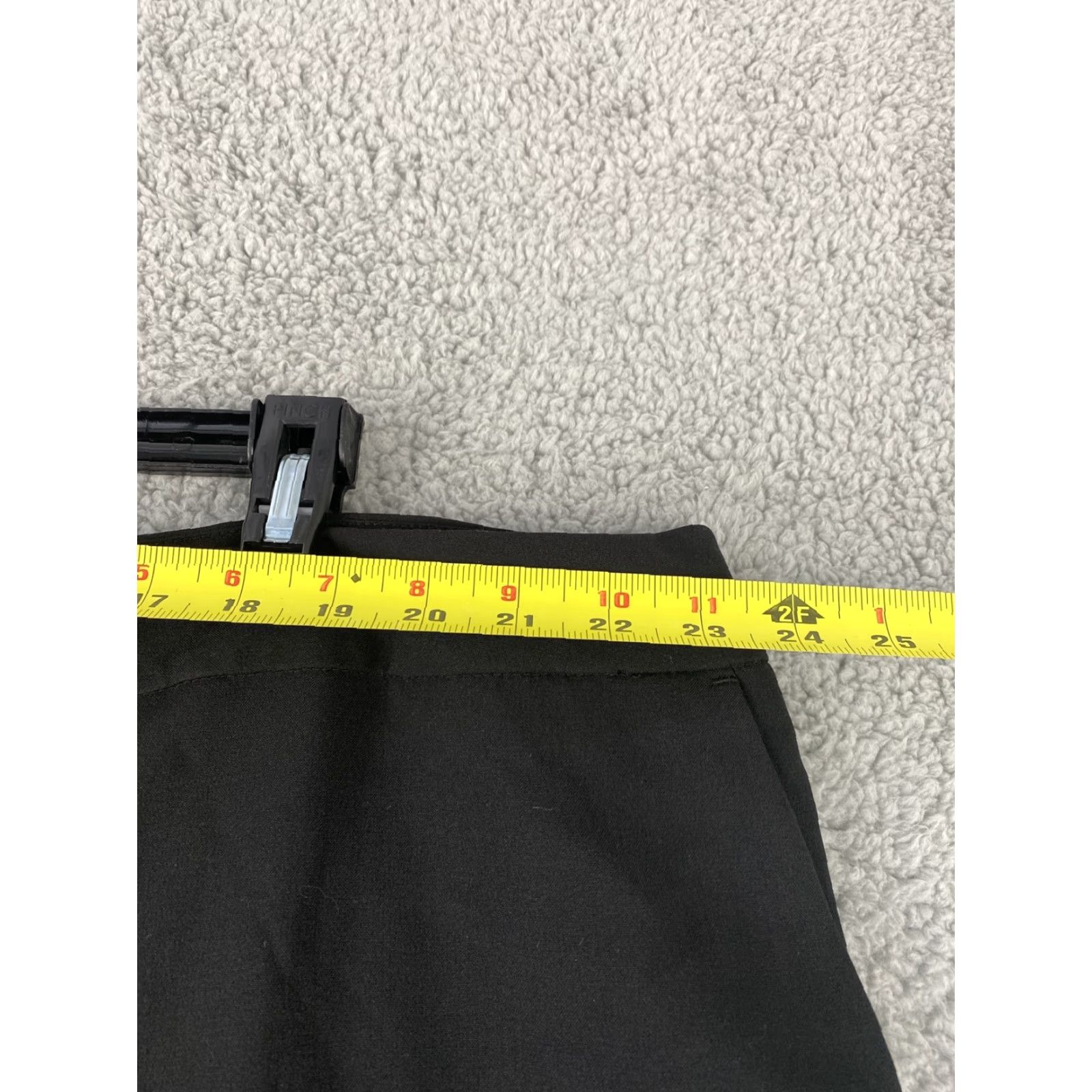 George George Dress Pants Womens Flat Front Size 24W Black 42-18 Dress Pants Womens Flat Front Black 24W George THINK SLIM Pants Size 42" / US 20 - 4 Thumbnail
