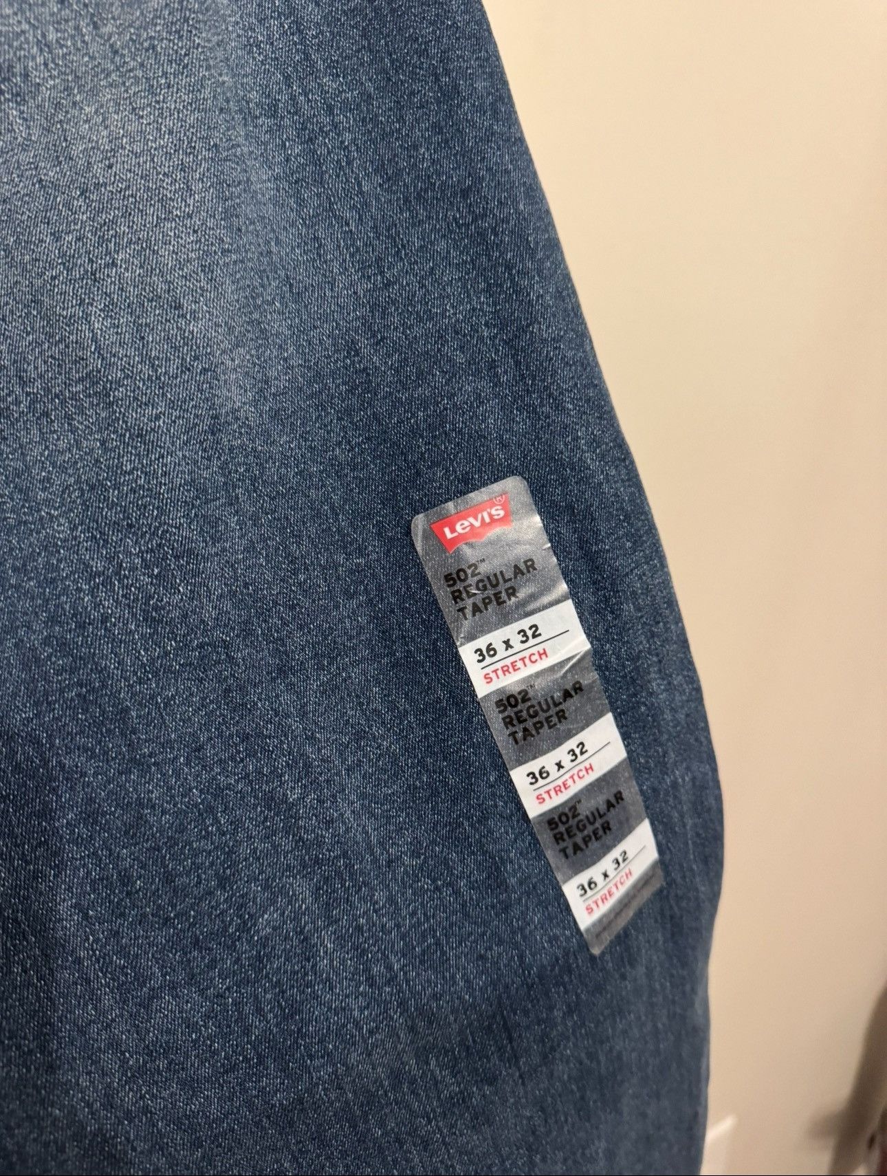Levi's Men's Levi's® 502™ Regular Taper Stretch Jeans Size 36 x 32 Size US 36 / EU 52 - 5 Thumbnail