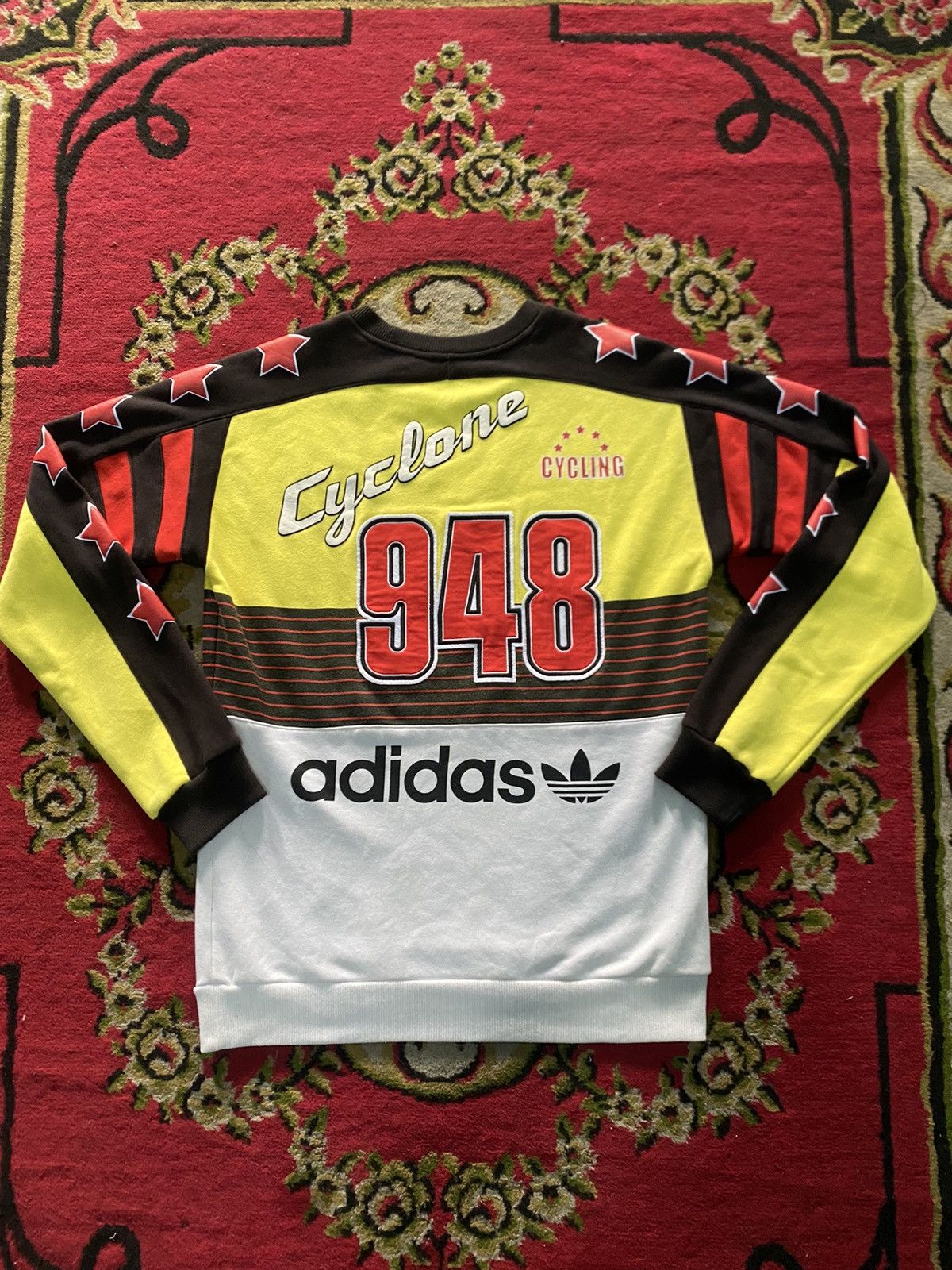 Adidas Vintage Adidas archive cycling 948 cyclone Size US M / EU 48-50 / 2 - 2 Thumbnail