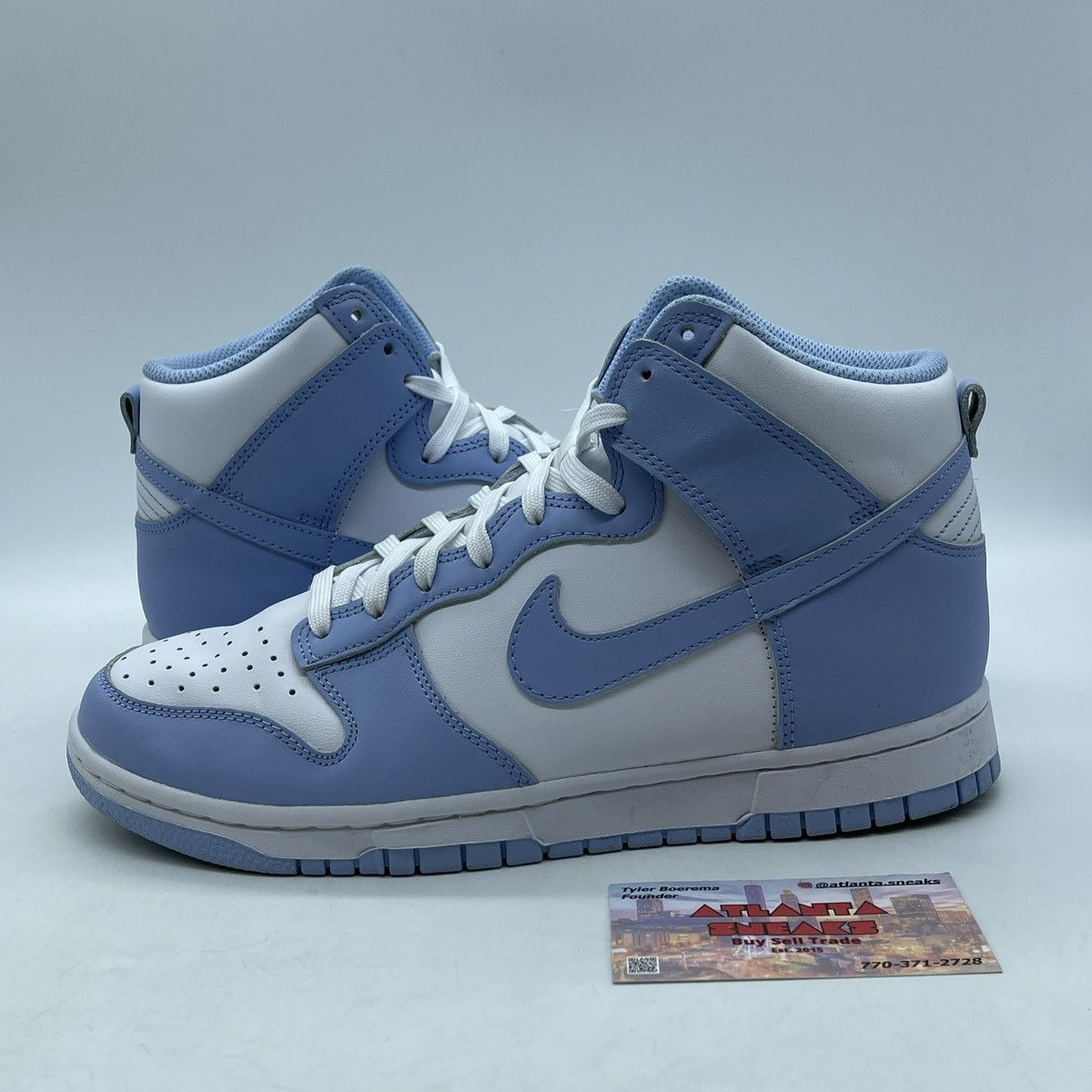 Nike Wmns dunk high aluminum Size US 9 / IT 39 - 1 Thumbnail