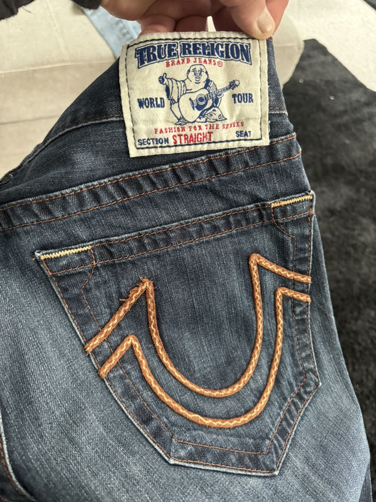 True Religion Vintage True Religion “ Straight BootCut Fit Y2K Size US 34 / EU 50 - 3 Thumbnail