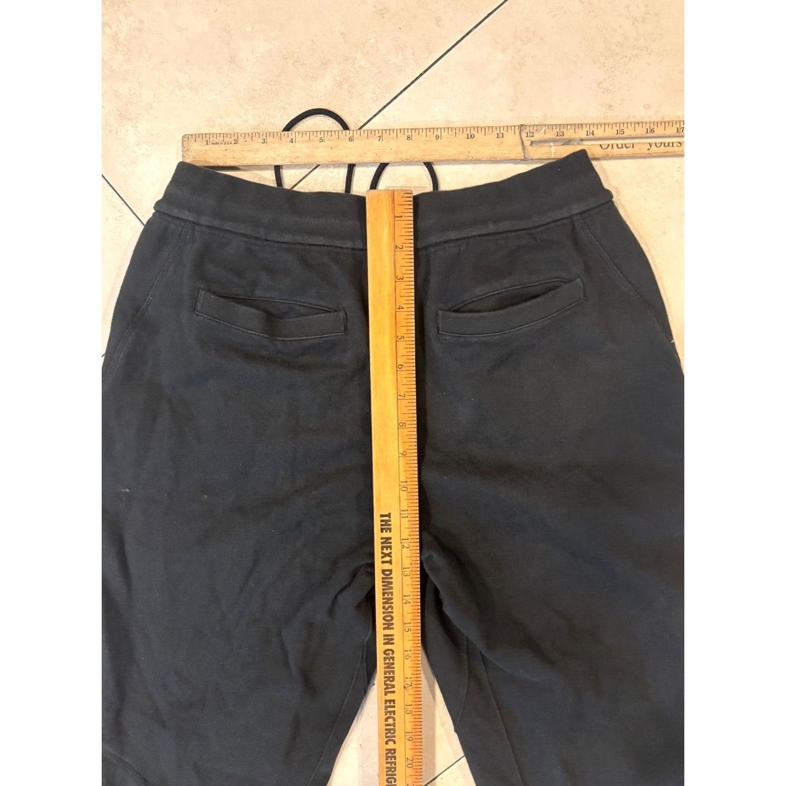 Nike VINTAGE Nike Fleece Jogger Sweatpants Mens Size M Black 4419 Nike Fleece 90s Grunge Athletic Pants Mens Black Size US 31 - 5 Thumbnail