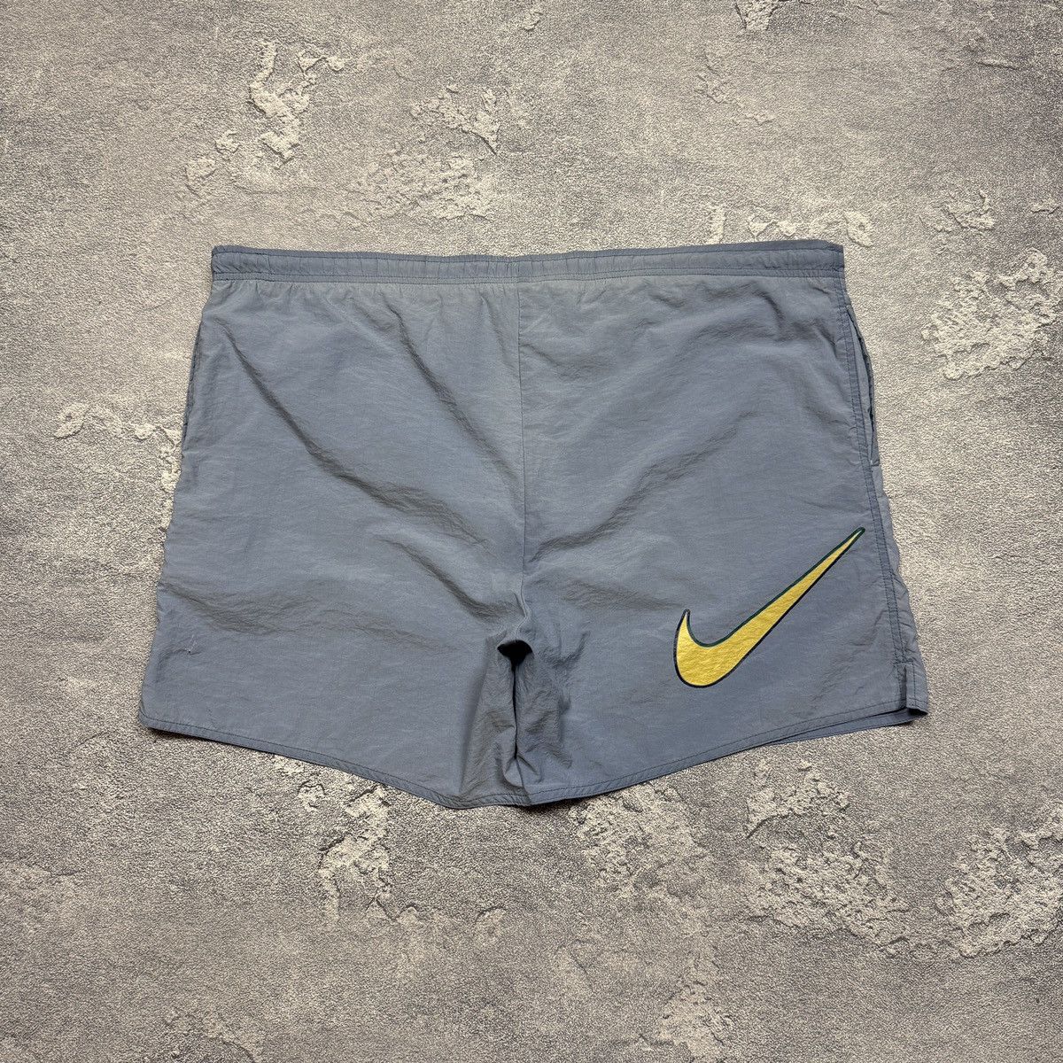 Nike × Vintage Nike Vintage Big Logo Shorts 90s Size US 34 / EU 50 - 1 Thumbnail