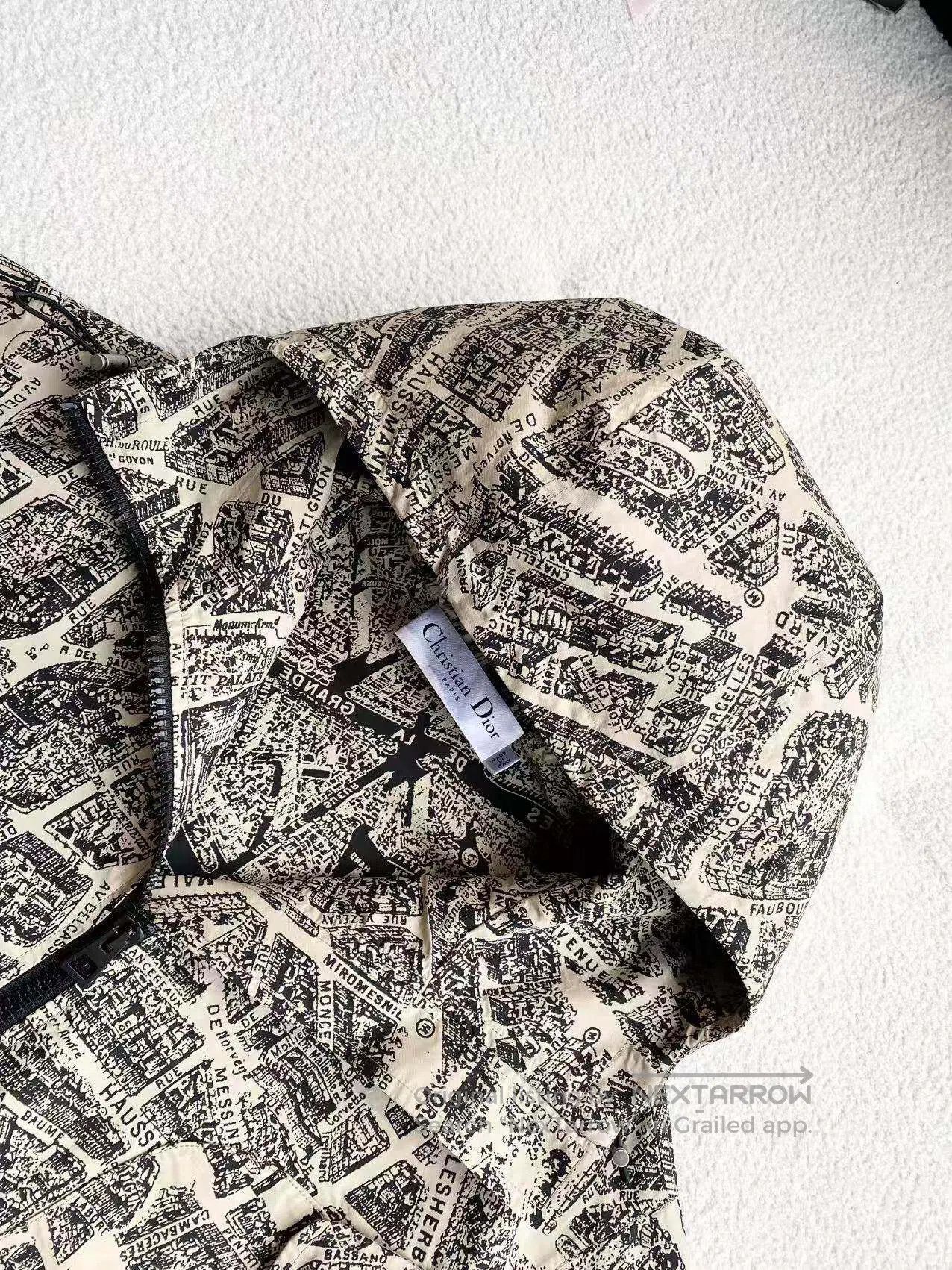 Dior Dior Paris map zip jacket| Size XS / US 0-2 / IT 36-38 - 4 Thumbnail