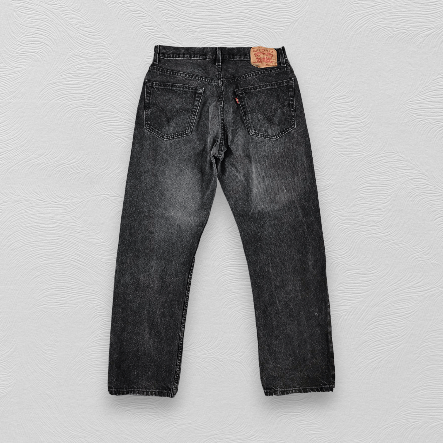 Levi's Vintage Levi's 505 Jeans Faded Black Denim KJ1054 Size US 32 / EU 48 - 2 Thumbnail