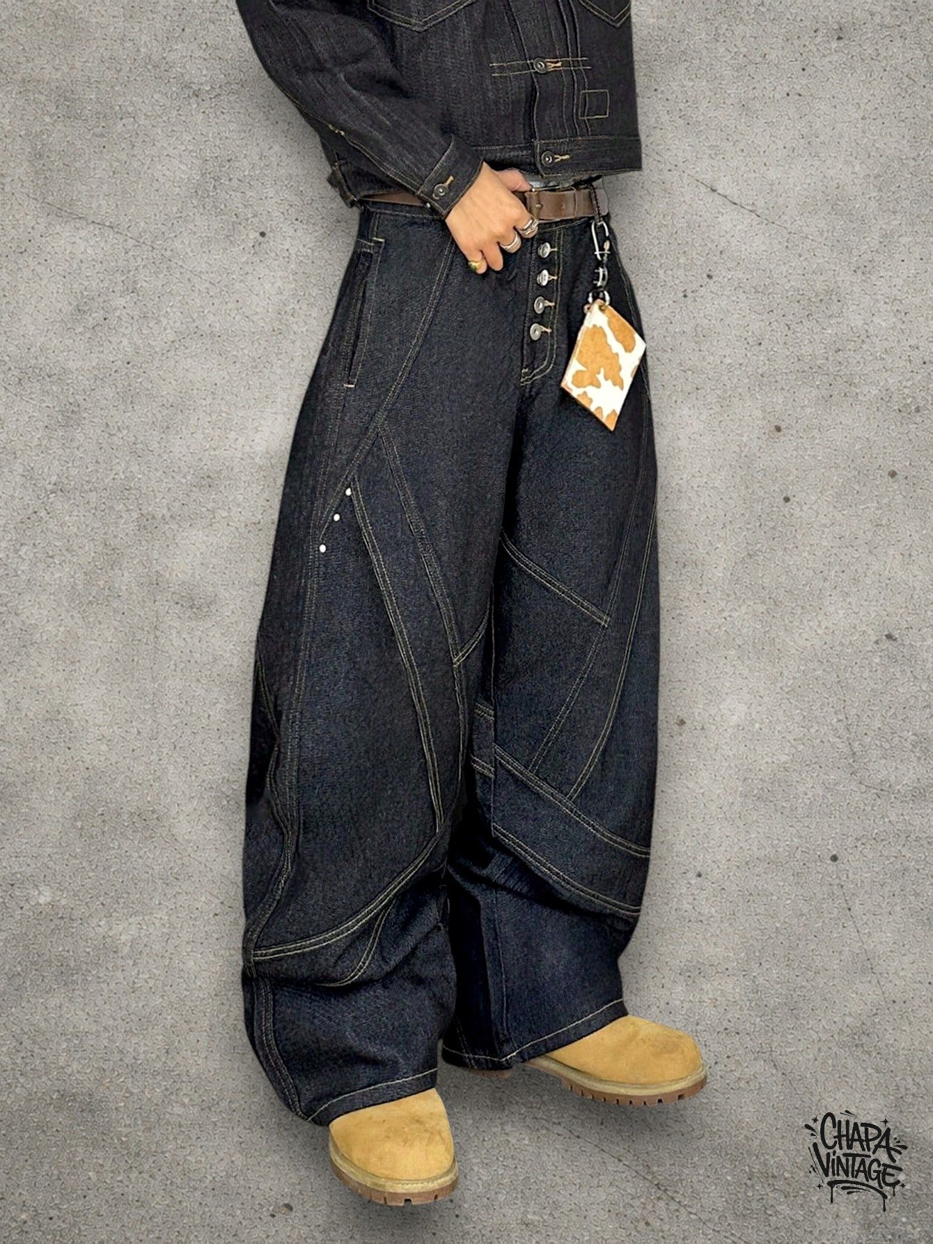 Vintage Baggy vintage jeans Size US 32 / EU 48 - 3 Thumbnail