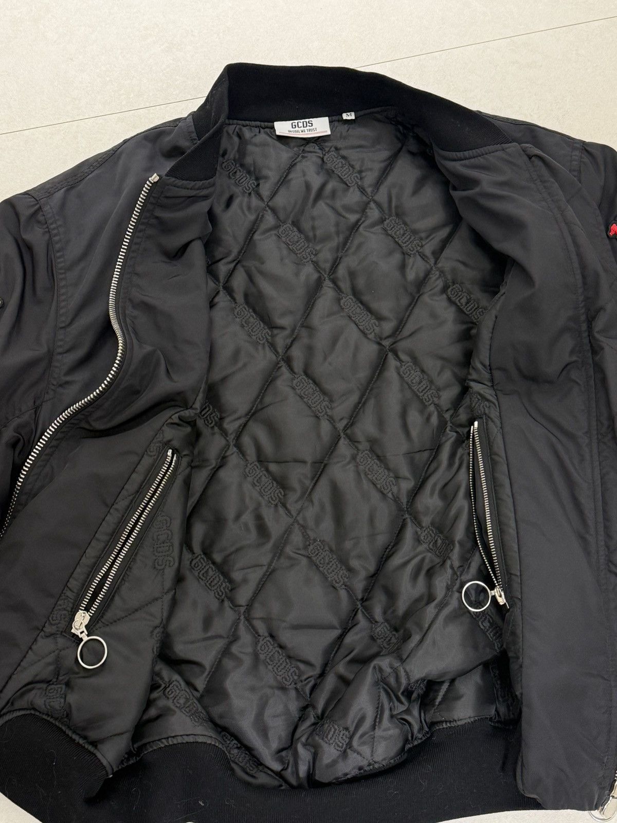 GCDS GCDS Embellished bomber jacket Size US M / EU 48-50 / 2 - 4 Thumbnail