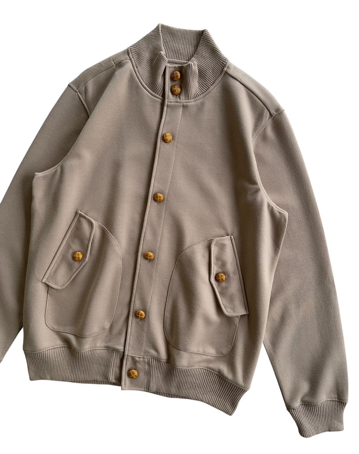 Vintage Vintage British Khaki New York Blouson Jacket Size US L / EU 52-54 / 3 - 5 Thumbnail