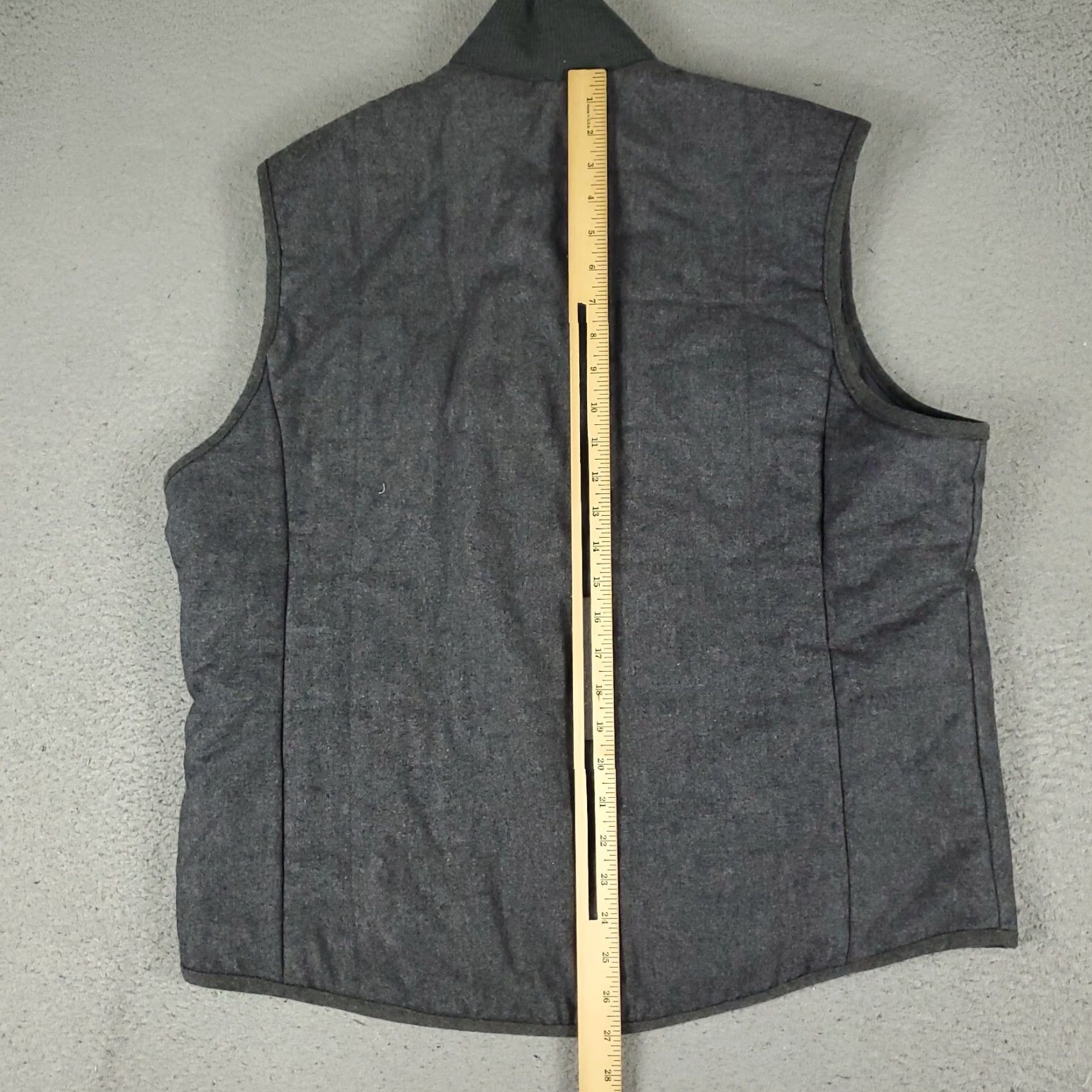 Banana Republic Banana Republic Vest Mens Size XL Gray 4 Pocket Full Zip Pockets Size US XL / EU 56 / 4 - 5 Thumbnail