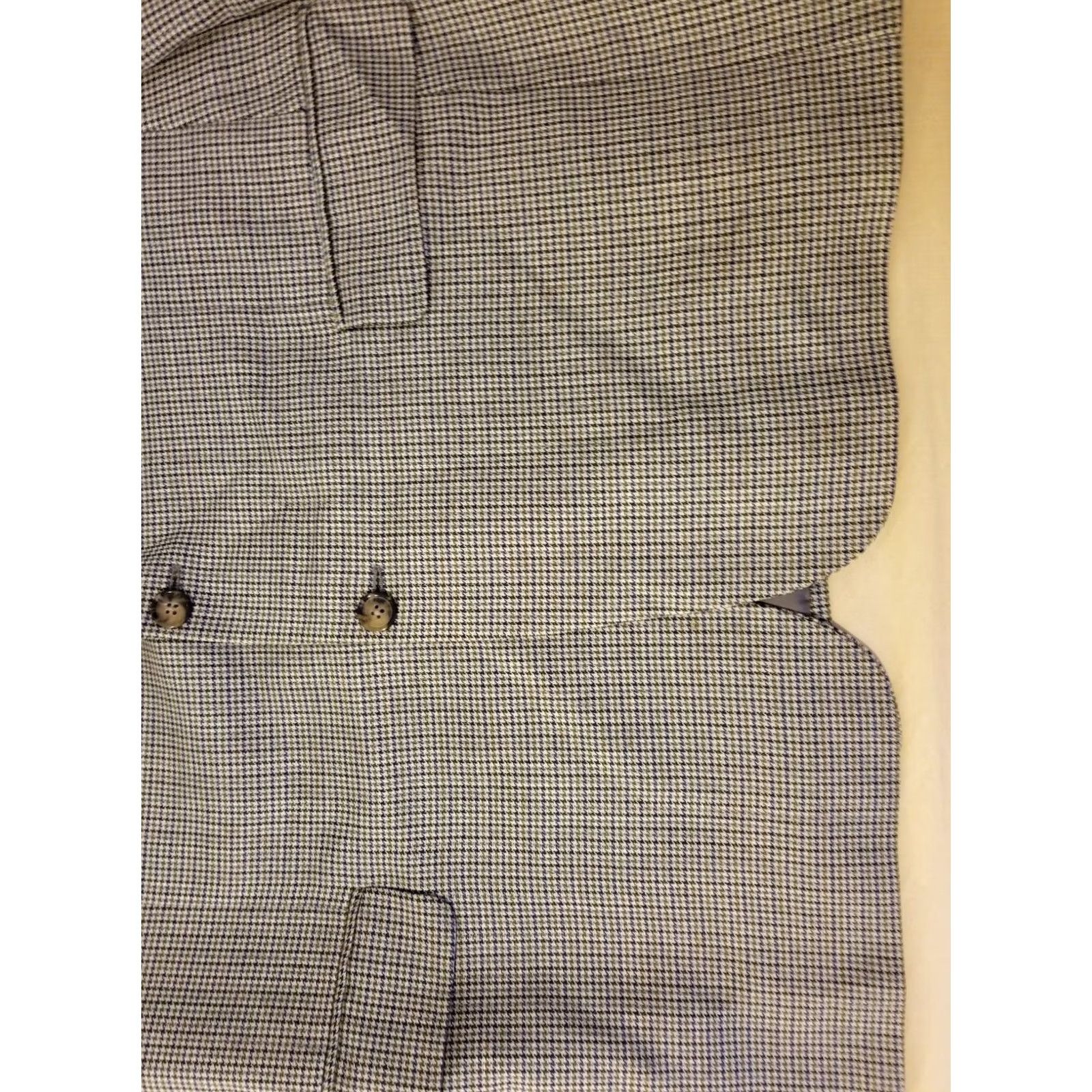 Brooks Brothers Mens Brooks Brothers Wool Blazer 45R Grey Gray 44R 46R Size 48R - 3 Thumbnail