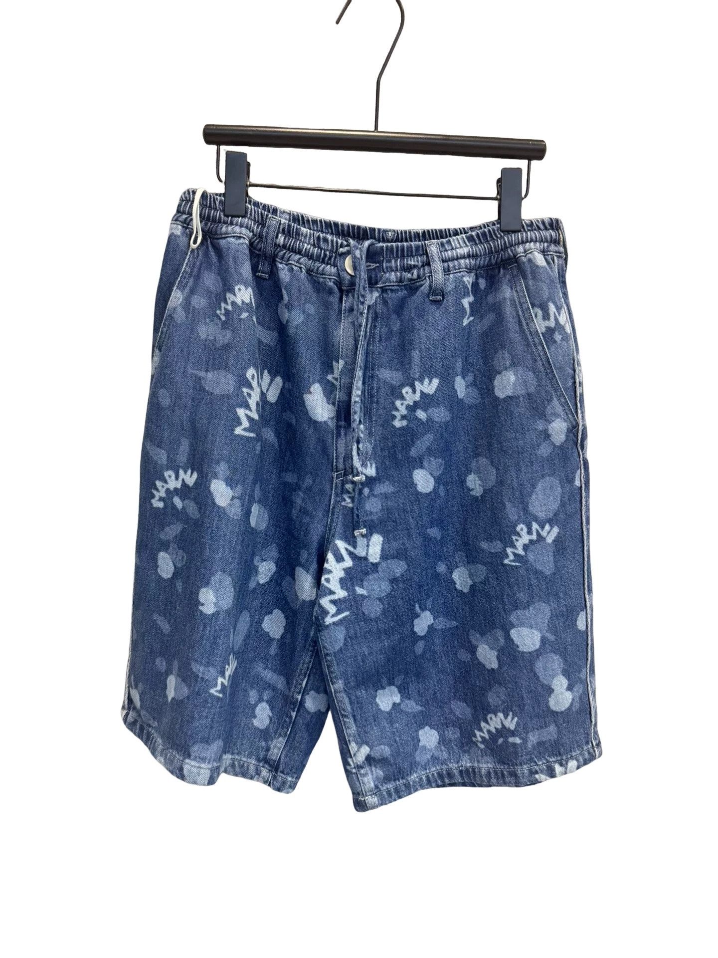Marni Marni Printed Logo Cotton Shorts Size 33 Size US 33 - 1 Thumbnail