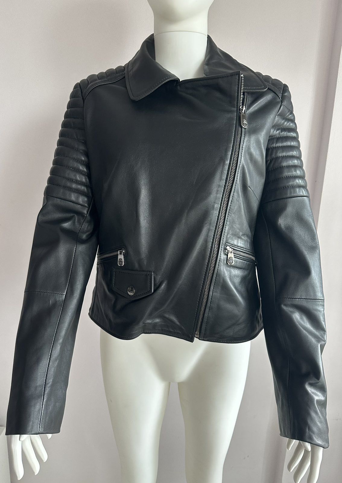 Billionaire Couture Billionaire new leather jacket L/XL Size L / US 10 / IT 46 - 2 Thumbnail