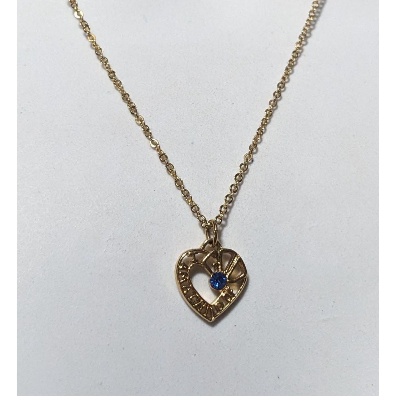 Other Gold Heart Child Of God Pendant Necklace Size ONE SIZE - 6 Thumbnail