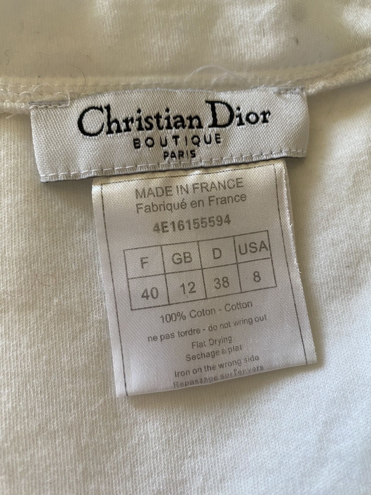Dior vintage Christian Dior John Galliano Gitane Tattoo T Shirt Size M / US 6-8 / IT 42-44 - 3 Thumbnail