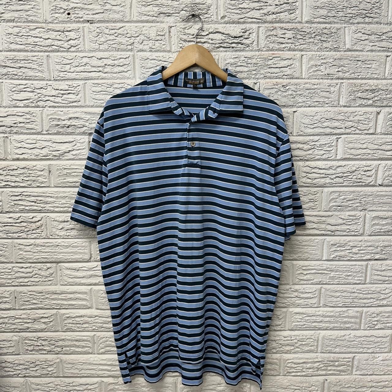 Peter Millar Peter Millar Summer Comfort Dri Fit Golf Polo XL Size US XL / EU 56 / 4 - 2 Thumbnail
