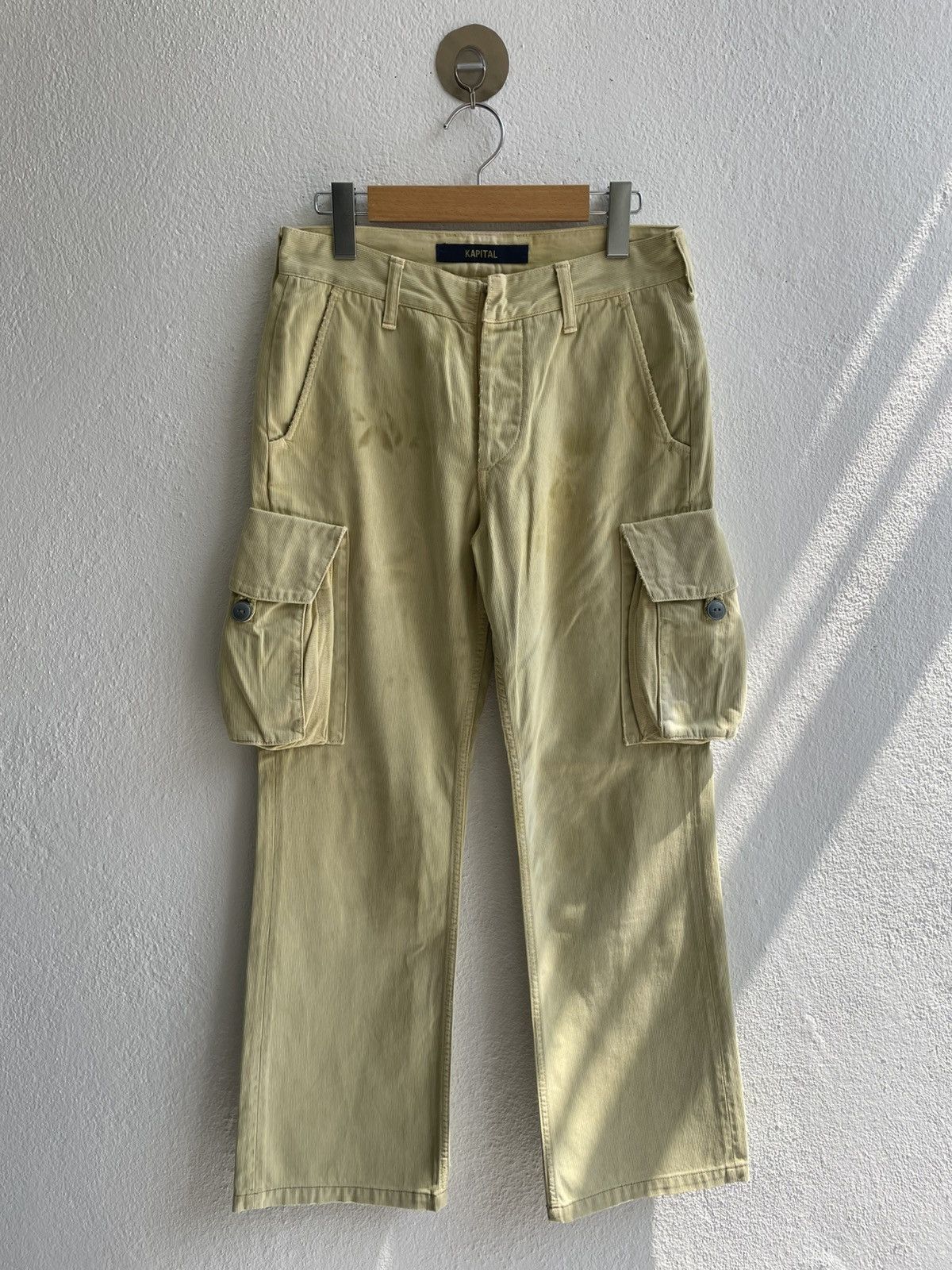 Kapital Vintage Kapital Japanese Brand Cargo Pants Size US 29 - 1 Thumbnail