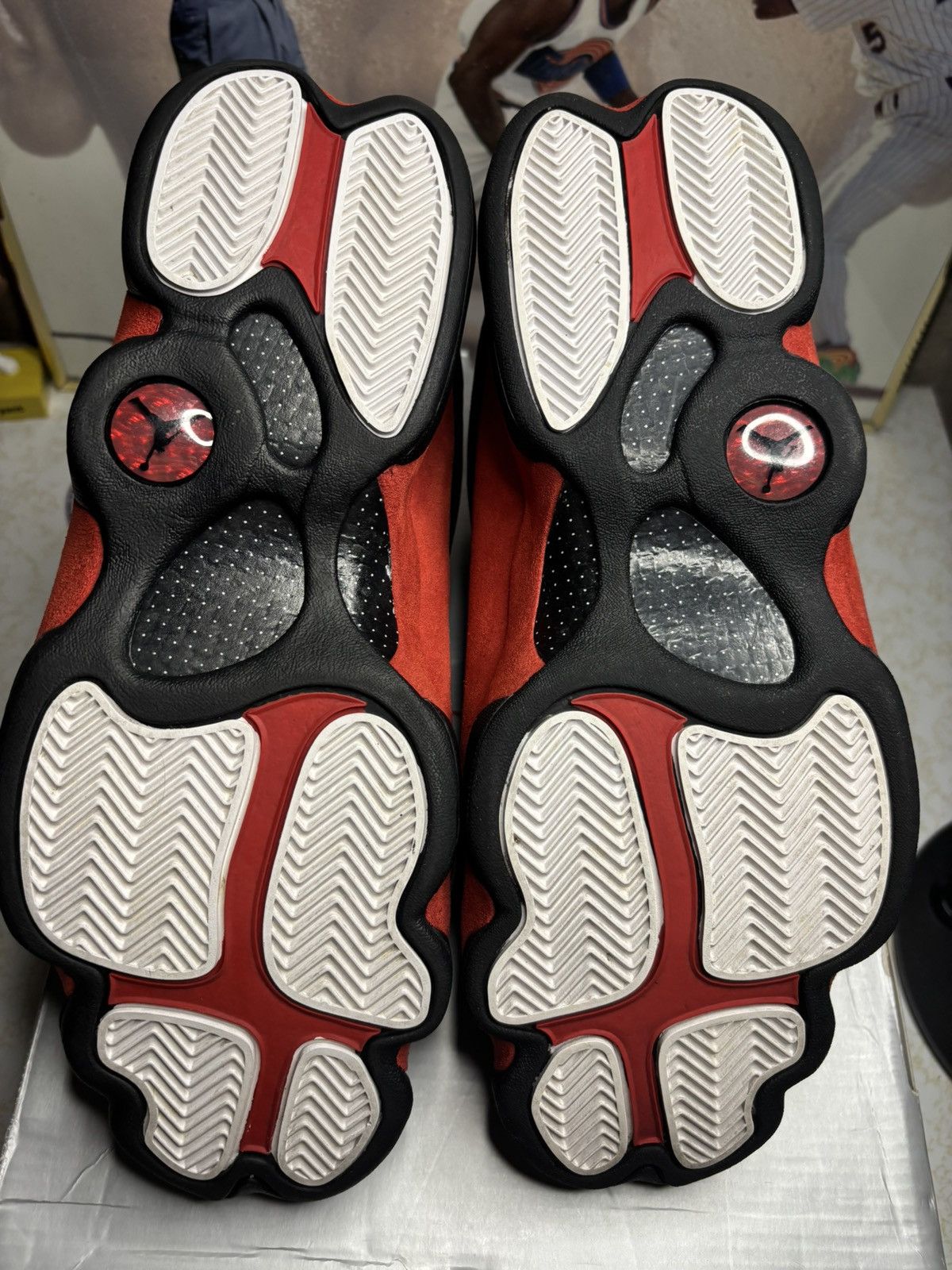 Jordan Brand Air Jordan 13 Retro 2017 Bred 2017 Size US 11.5 / EU 44-45 - 5 Thumbnail