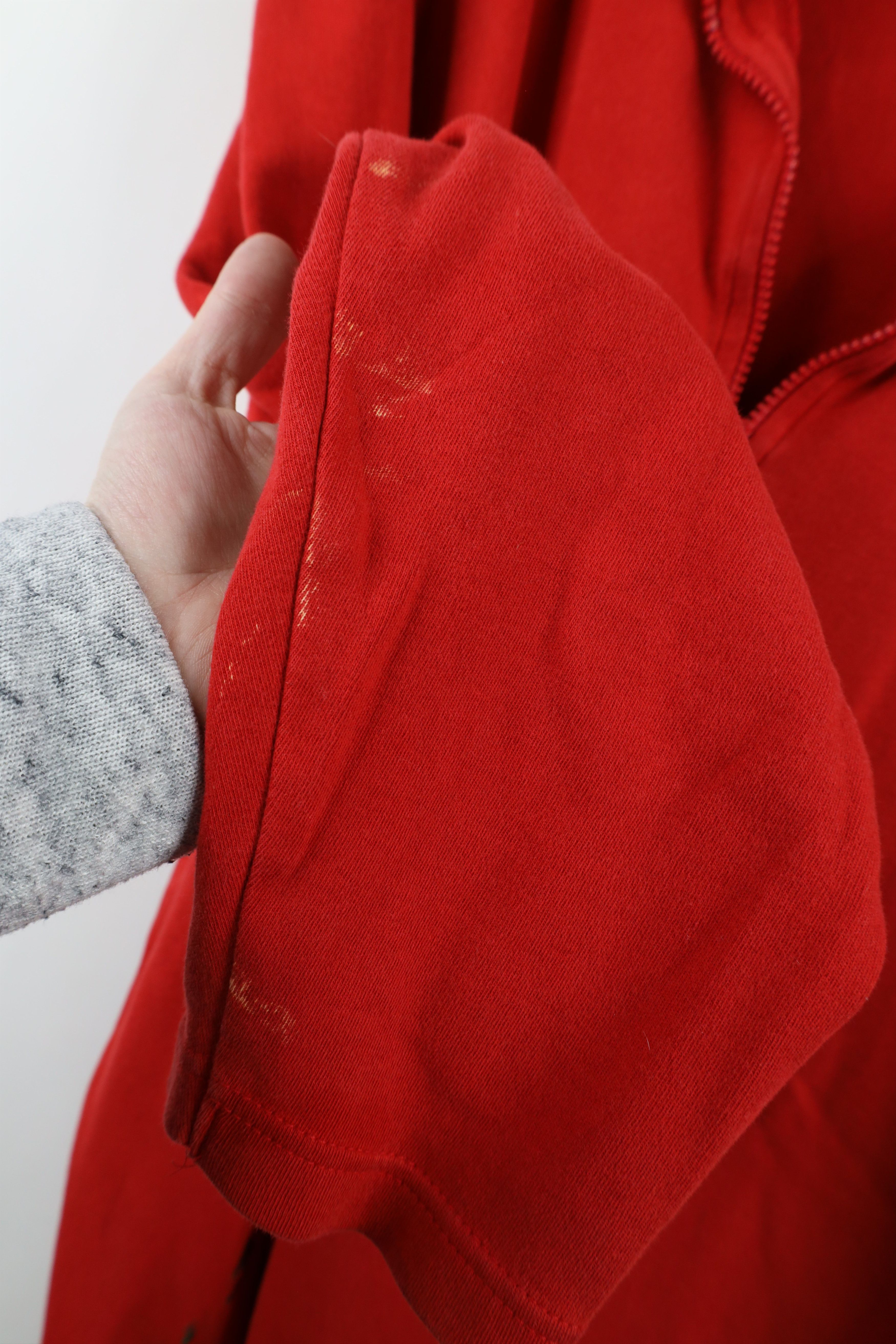 Disney × Vintage Vintage 90s Disney Winnie the Pooh Half Zip Shirt Top Red Size 3XL / US 20-22 - 10 Thumbnail
