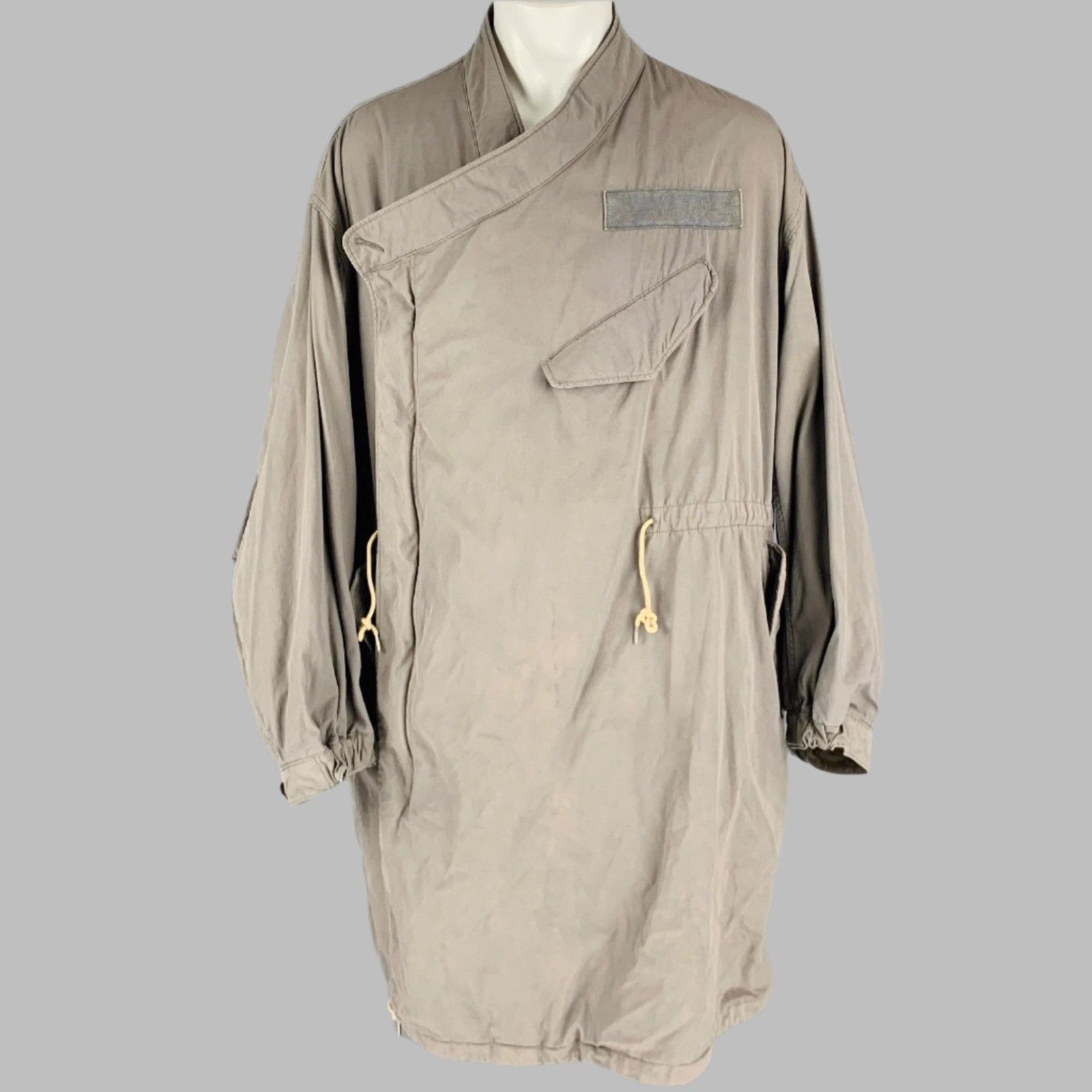 Visvim VISVIM Size S -Chamdo Fishtail Parka- Grey Cotton Parka Coat Size US S / EU 44-46 / 1 - 1 Thumbnail