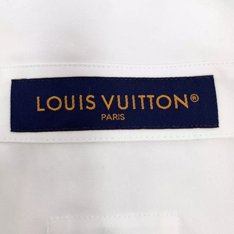Louis Vuitton Louis Vuitton 24 white floral embroidered cotton lapel sin Size US L / EU 52-54 / 3 - 5 Thumbnail