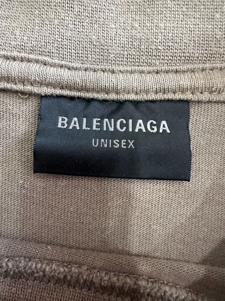 Balenciaga Balenciaga Distressed Letter Short Sleeve Tee-2505 Size US L / EU 52-54 / 3 - 3 Thumbnail
