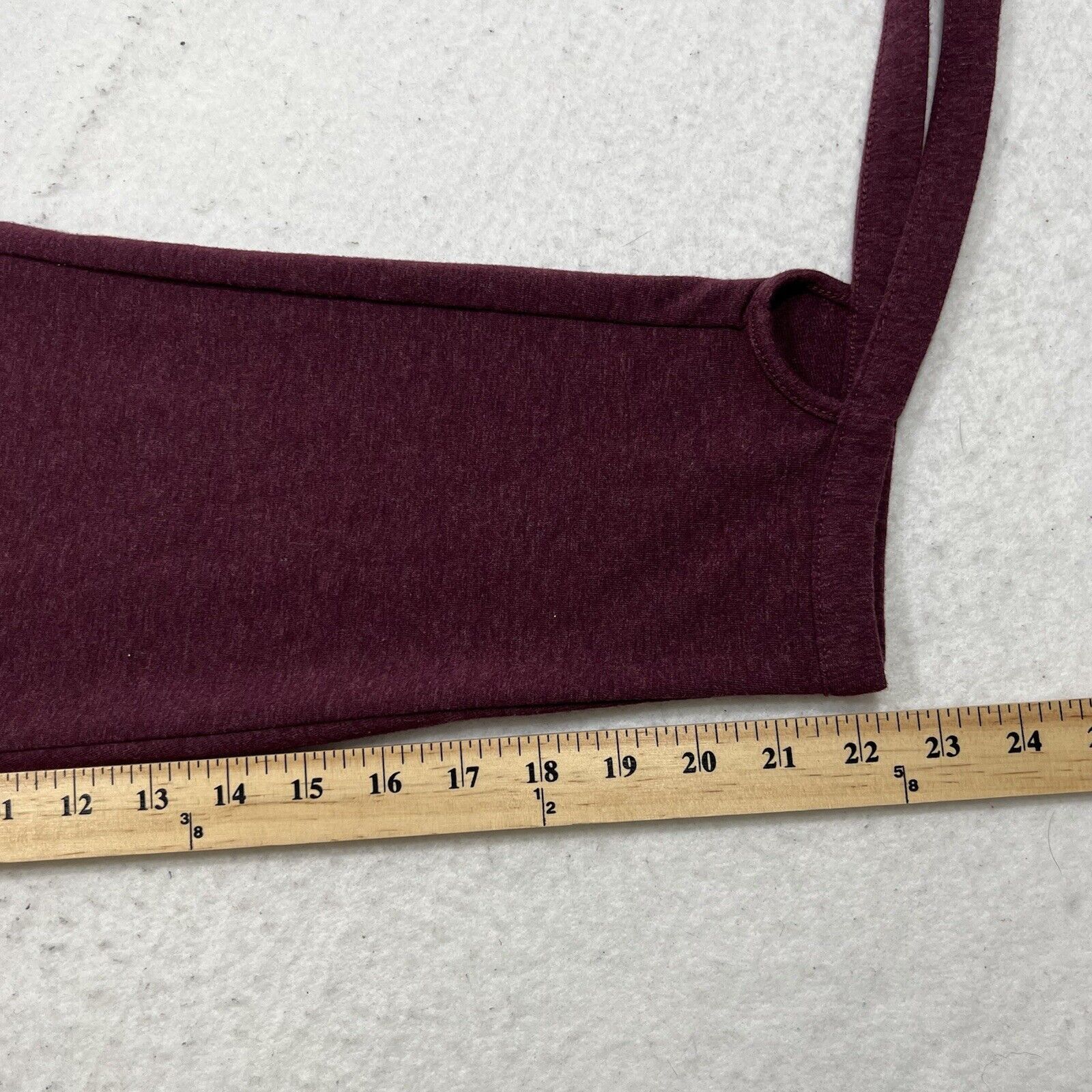 Gymshark GymShark Purple Ankle Wrap Drawstring Cropped Sweatpants Size 28" / US 6 / IT 42 - 10 Thumbnail