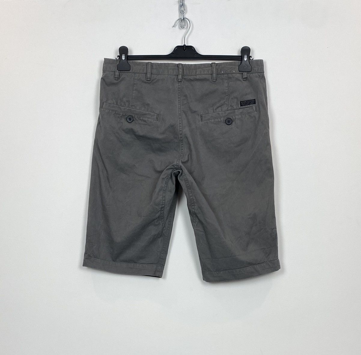 Allsaints AllSaints Mitre Shorts Chino 100% Cotton Men’s Size 32 Grey Size US 32 / EU 48 - 6 Thumbnail
