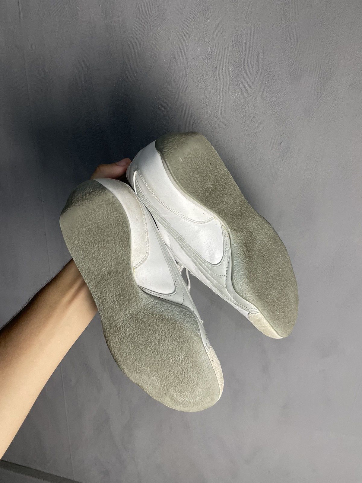 Puma Vintage Puma Speed Cat White Sneakers Size US 6.5 / EU 39-40 - 5 Thumbnail