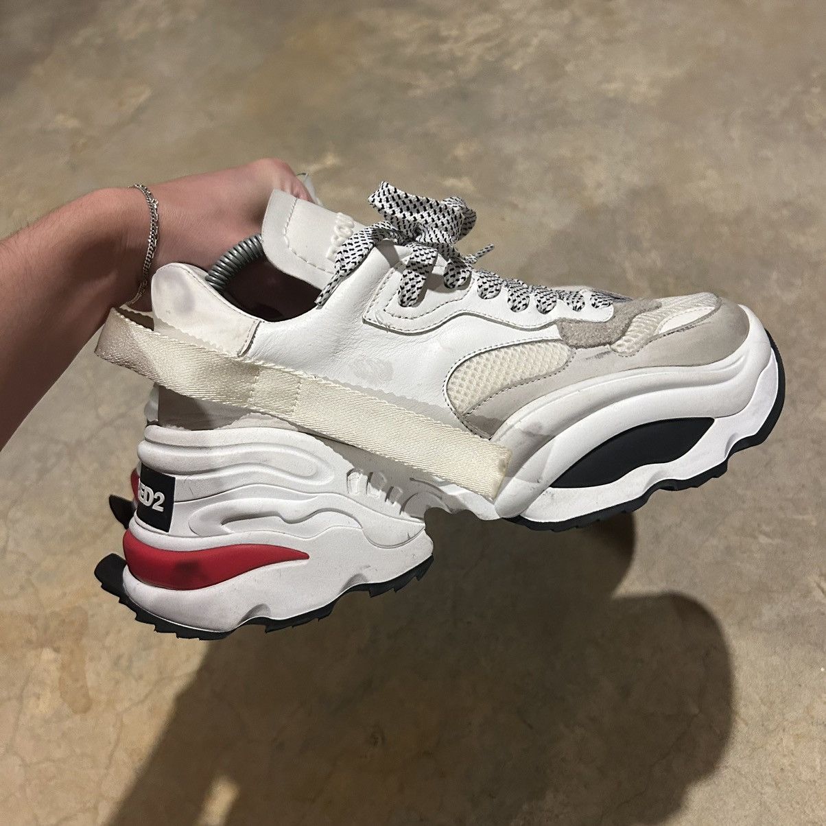 Designer × Dsquared2 Dsquared2 The Giant K2 Technical Fabric Sneakers EU 40 Size US 7 / EU 40 - 6 Thumbnail