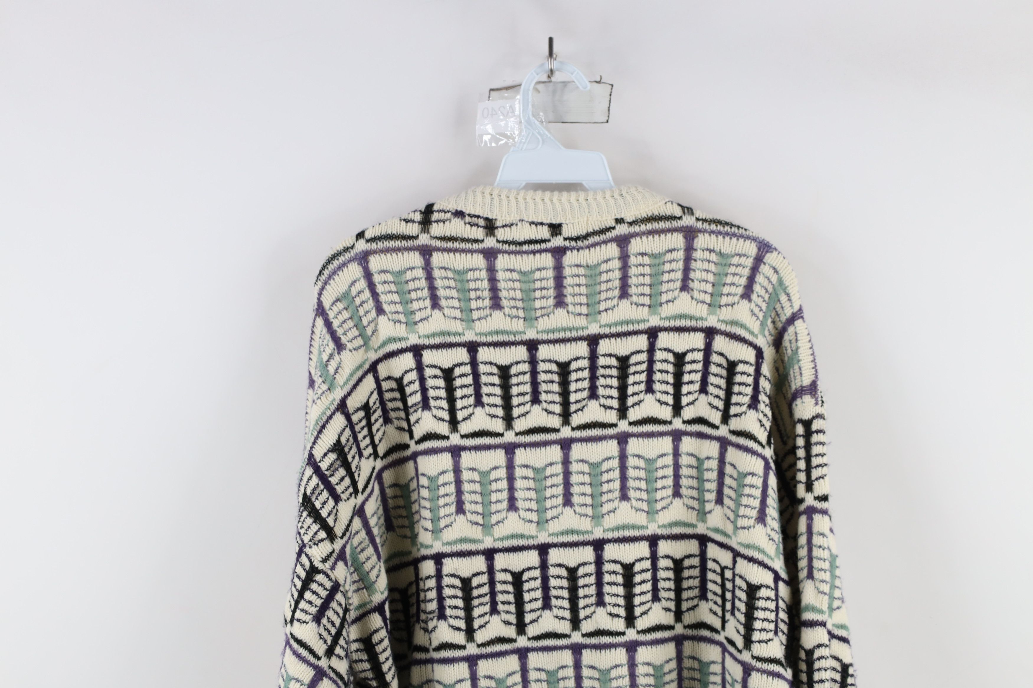 Vintage Vintage 90s Coogi Style Ed Bassmaster Knit Sweater USA Size US M / EU 48-50 / 2 - 12 Thumbnail