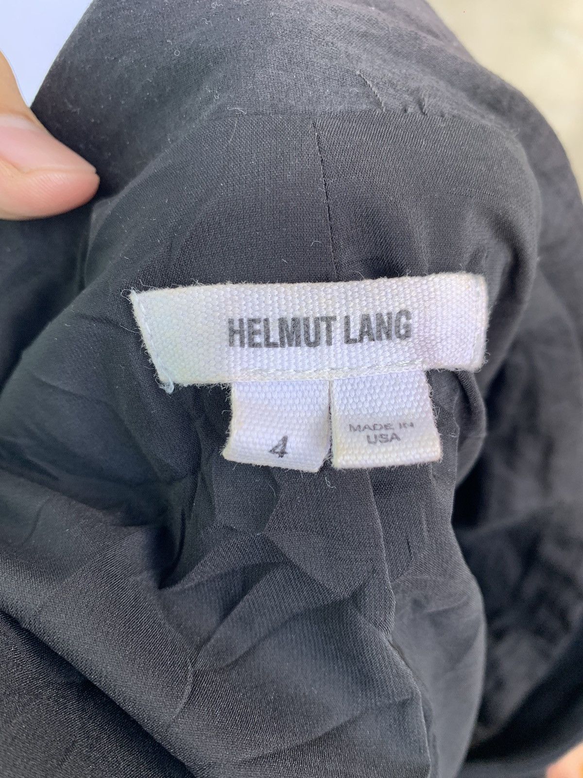 Helmut Lang Notch Collar Blazer Jacket Size S / US 4 / IT 40 - 7 Thumbnail