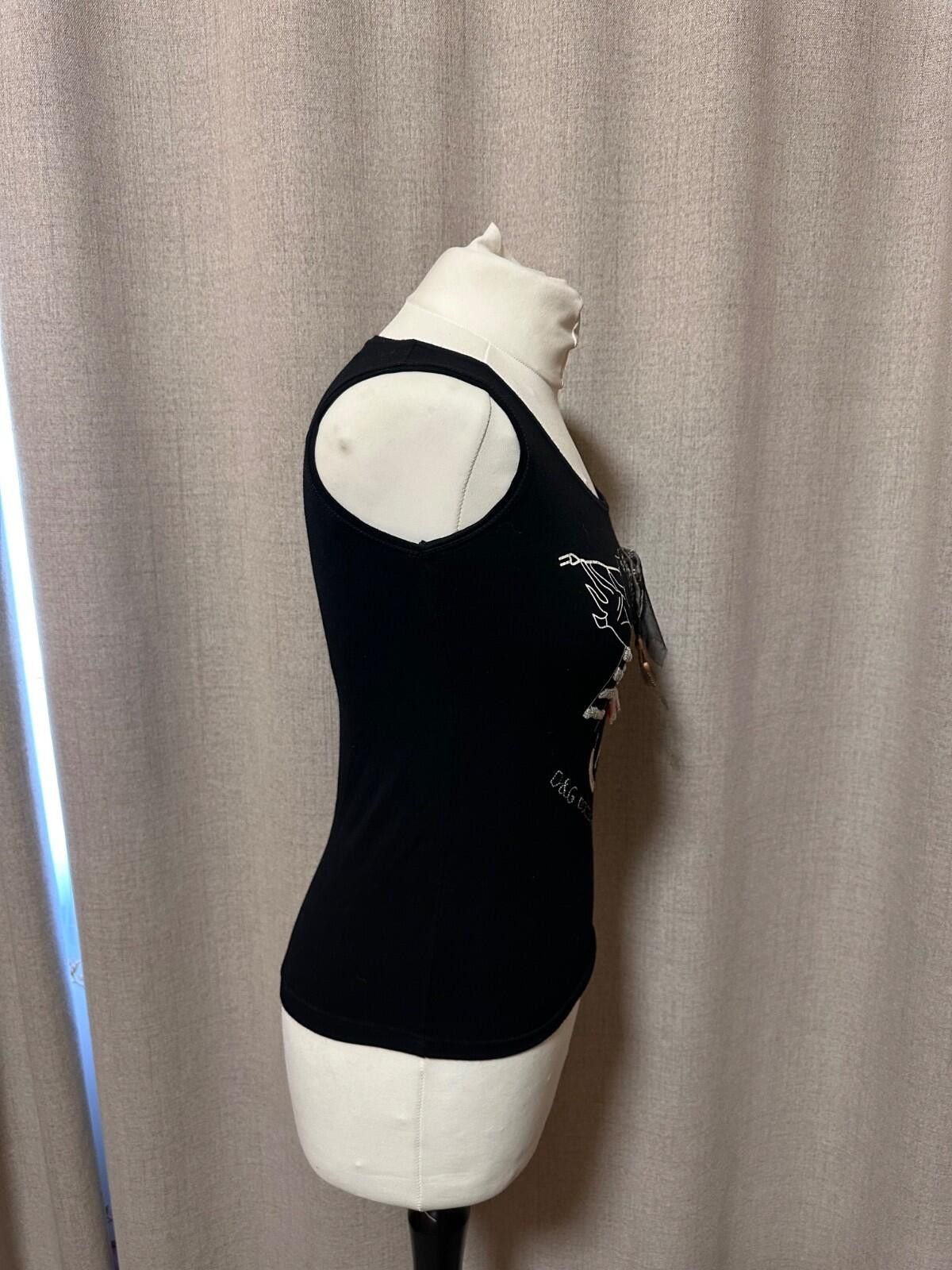 Dolce & Gabbana Vintage Tank Top Dolce Gabbana Sz L Womens Size L / US 10 / IT 46 - 5 Thumbnail