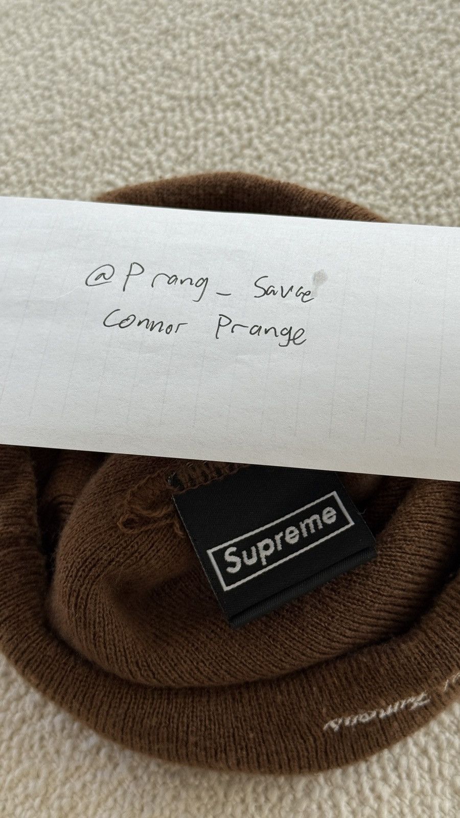 Supreme Supreme Paisley Box logo beanie Size ONE SIZE - 3 Thumbnail