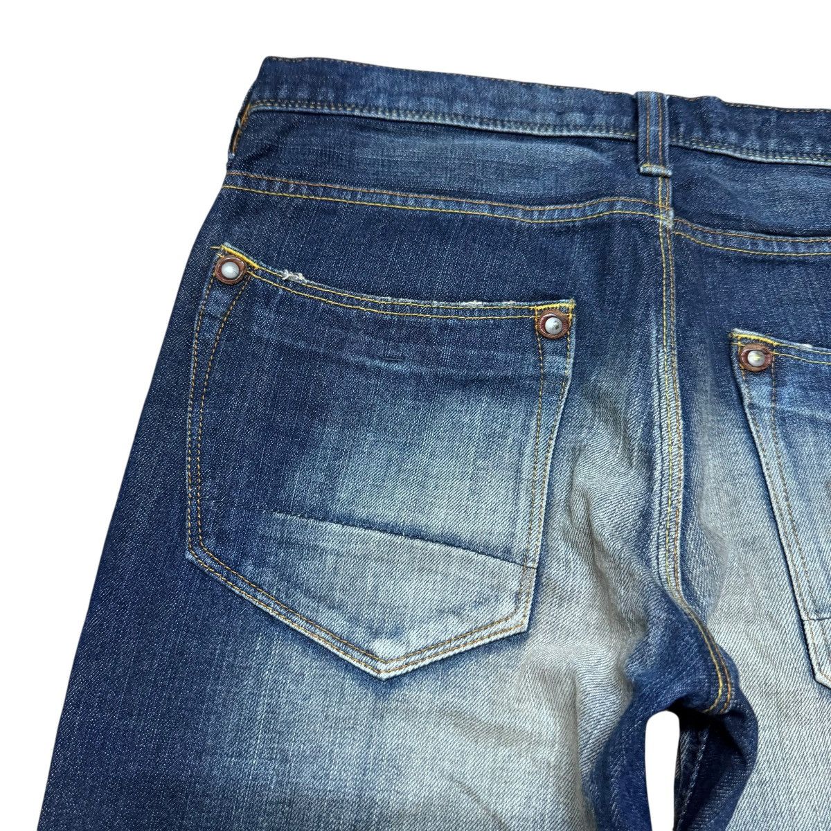 NANO universe Enterblature And Orders Denim Whisker Jeans Nano Universe Size US 32 / EU 48 - 10 Thumbnail