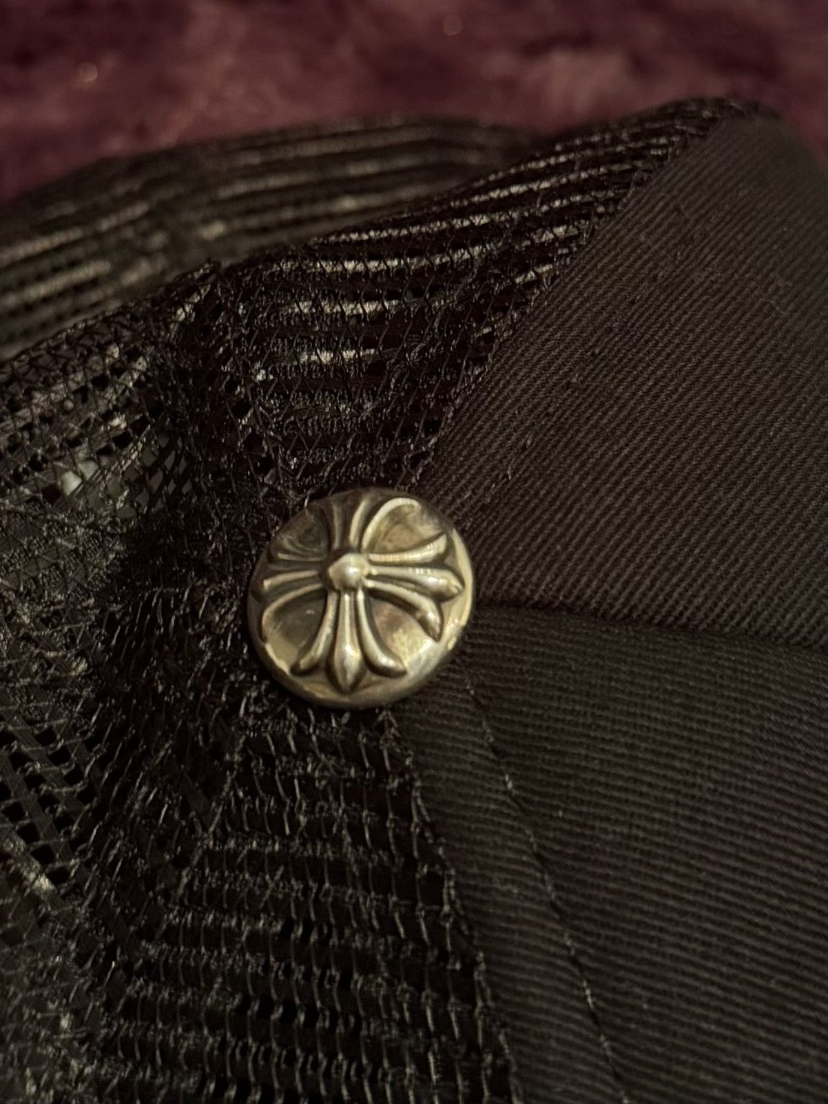 Chrome Hearts Chrome Hearts black trucker hat Los Angeles LA Size ONE SIZE - 2 Thumbnail