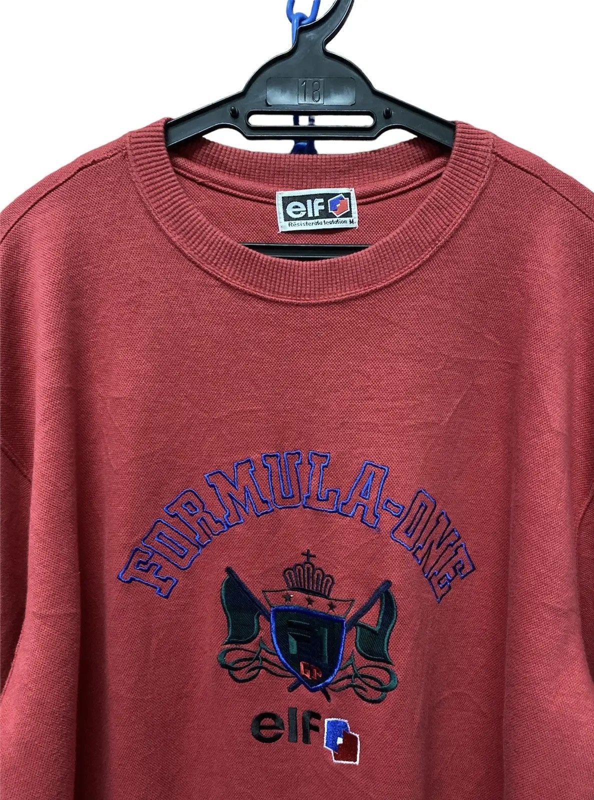 Formula 1 × Vintage Vintage ELF x Formula 1 Sweatshirt Size US M / EU 48-50 / 2 - 2 Thumbnail