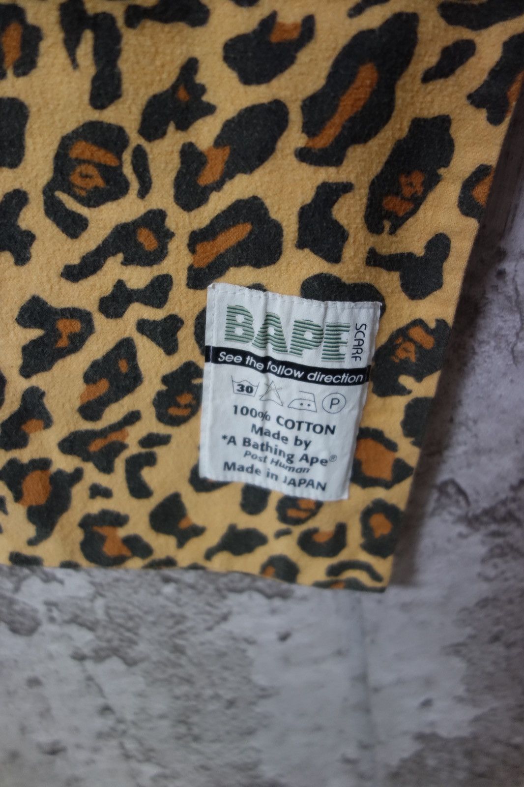 Bape Bape reopard camo muffler Size ONE SIZE - 4 Thumbnail