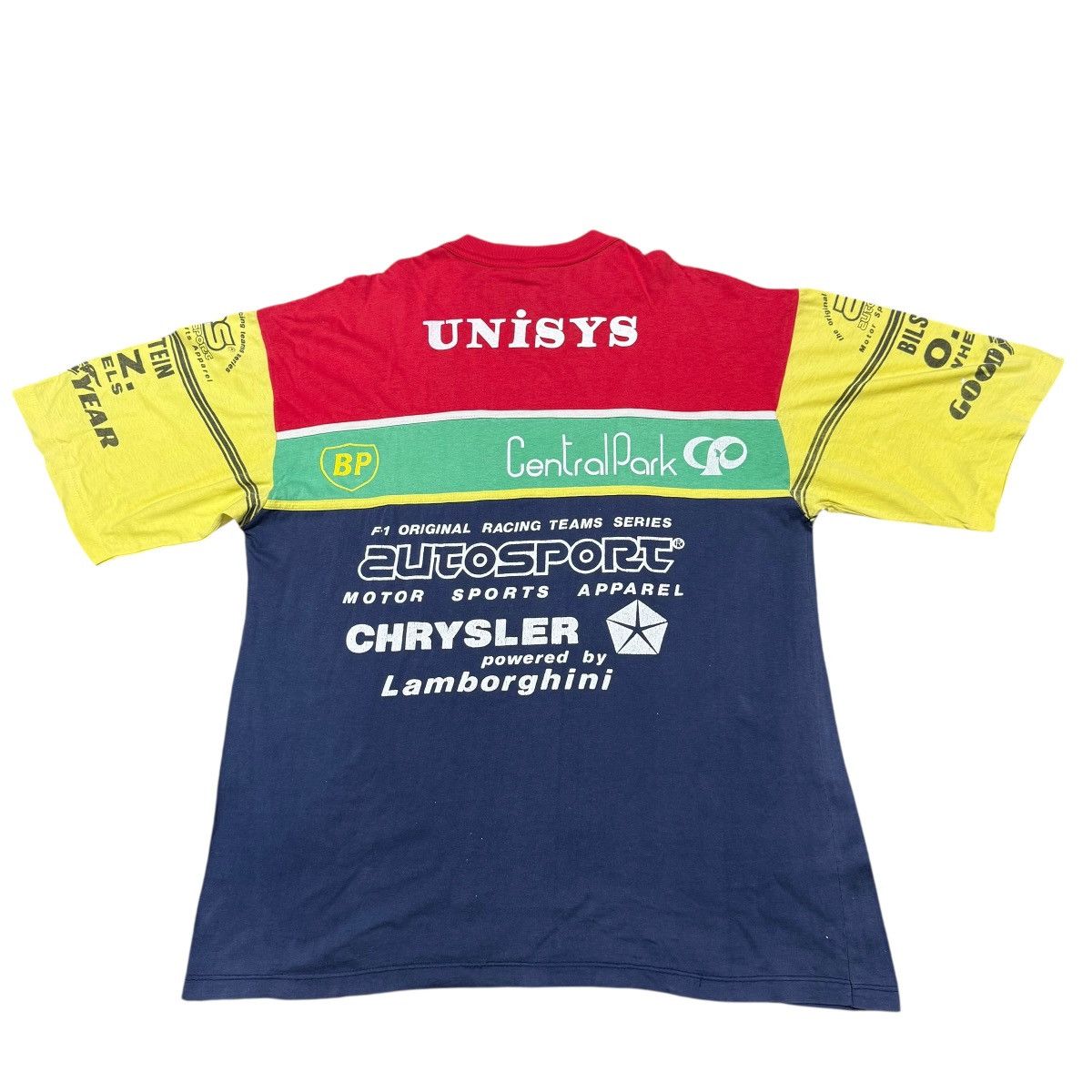 Vintage Vintage Venturi Racing Team Shirt Lamborghini Chrysler Size US M / EU 48-50 / 2 - 2 Thumbnail