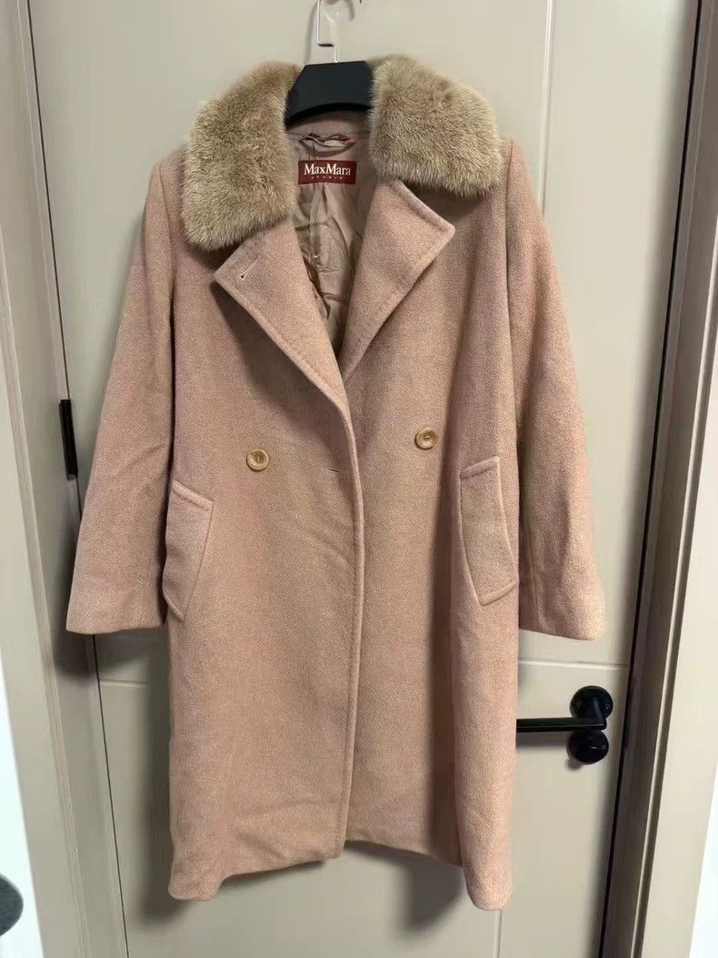 Other MaxMara Fur Collar Wool Coat-2508 Size US M / EU 48-50 / 2 - 1 Thumbnail