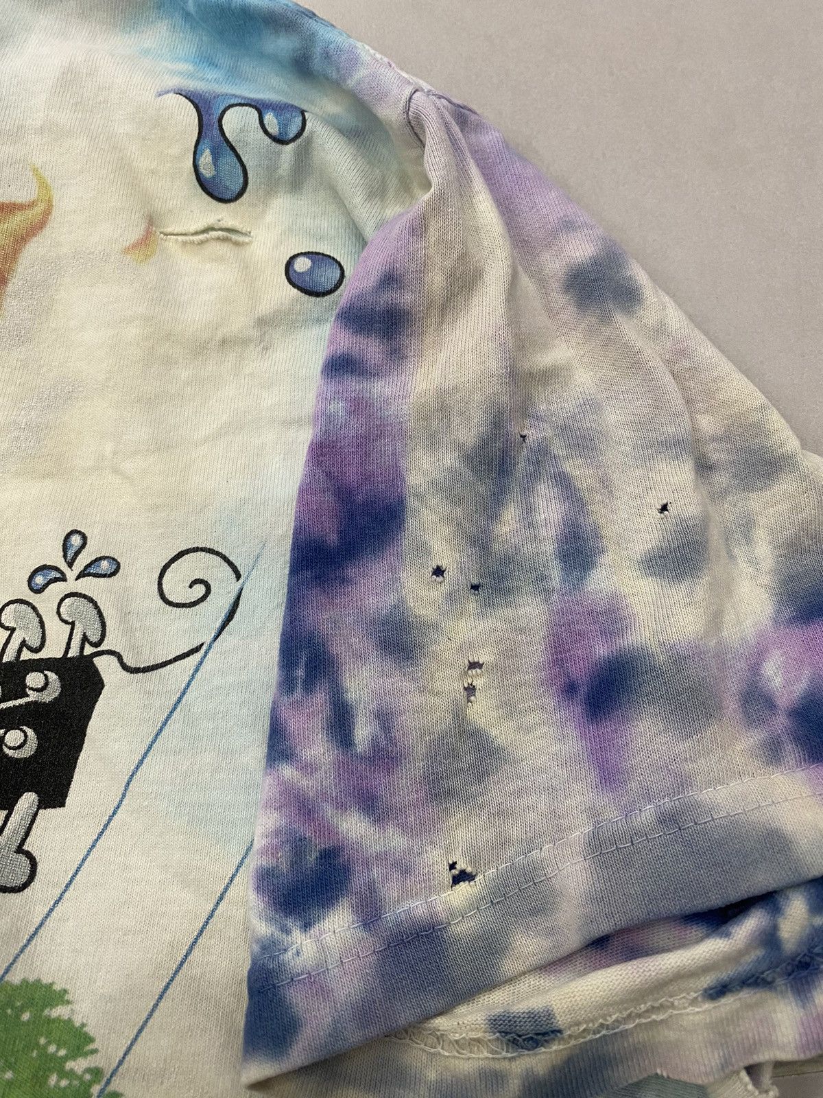 Grateful Dead × Liquid Blue × Vintage Vtg Liquid Blue Grateful Dead vintage rock tie-dye shirt Size US L / EU 52-54 / 3 - 9 Thumbnail