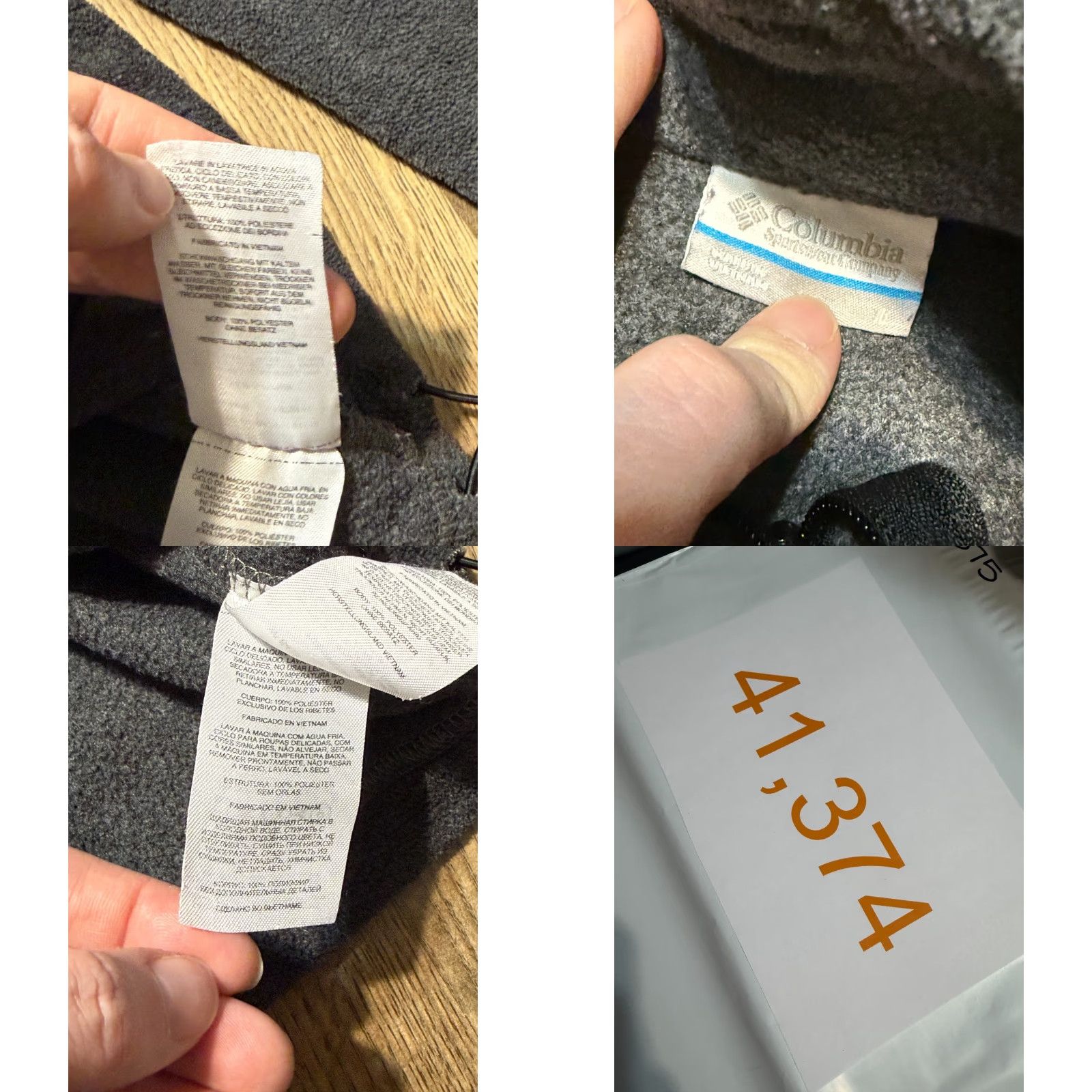 Vintage Columbia Sweater Women's Size Medium? Gray Full Zip Fleece Pockets Zip Pockets Size M / US 6-8 / IT 42-44 - 8 Thumbnail