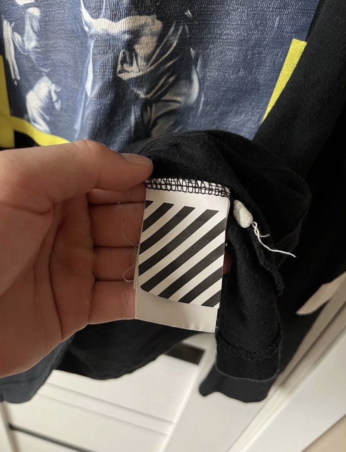 Off-White Off-White FW17 Caravaggio Seeing Things Long Sleeve Size US M / EU 48-50 / 2 - 5 Thumbnail