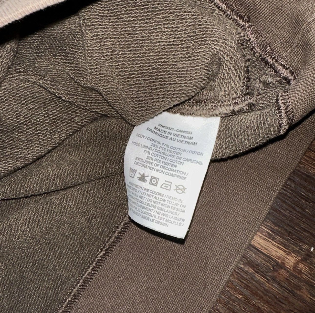 Nike × Supreme Supreme x Nike Hooded Sweatshirt Brown / Cream Size US M / EU 48-50 / 2 - 5 Thumbnail